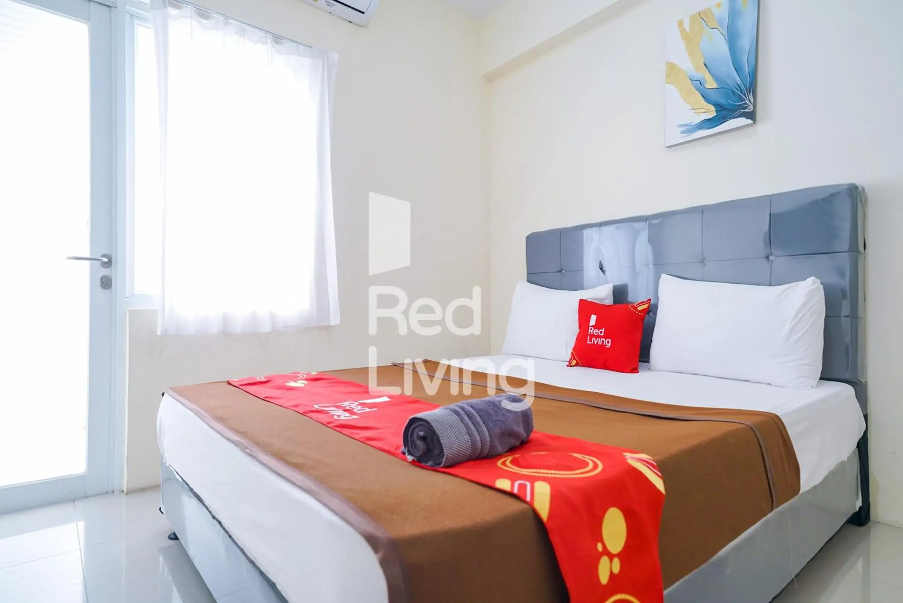 Bedroom, Bed in RedLiving Apartemen Bogorienze Resort - Skyland Tower A Bedroom, Bed in RedLiving Apartemen Bogorienze Resort - Skyland Tower A
