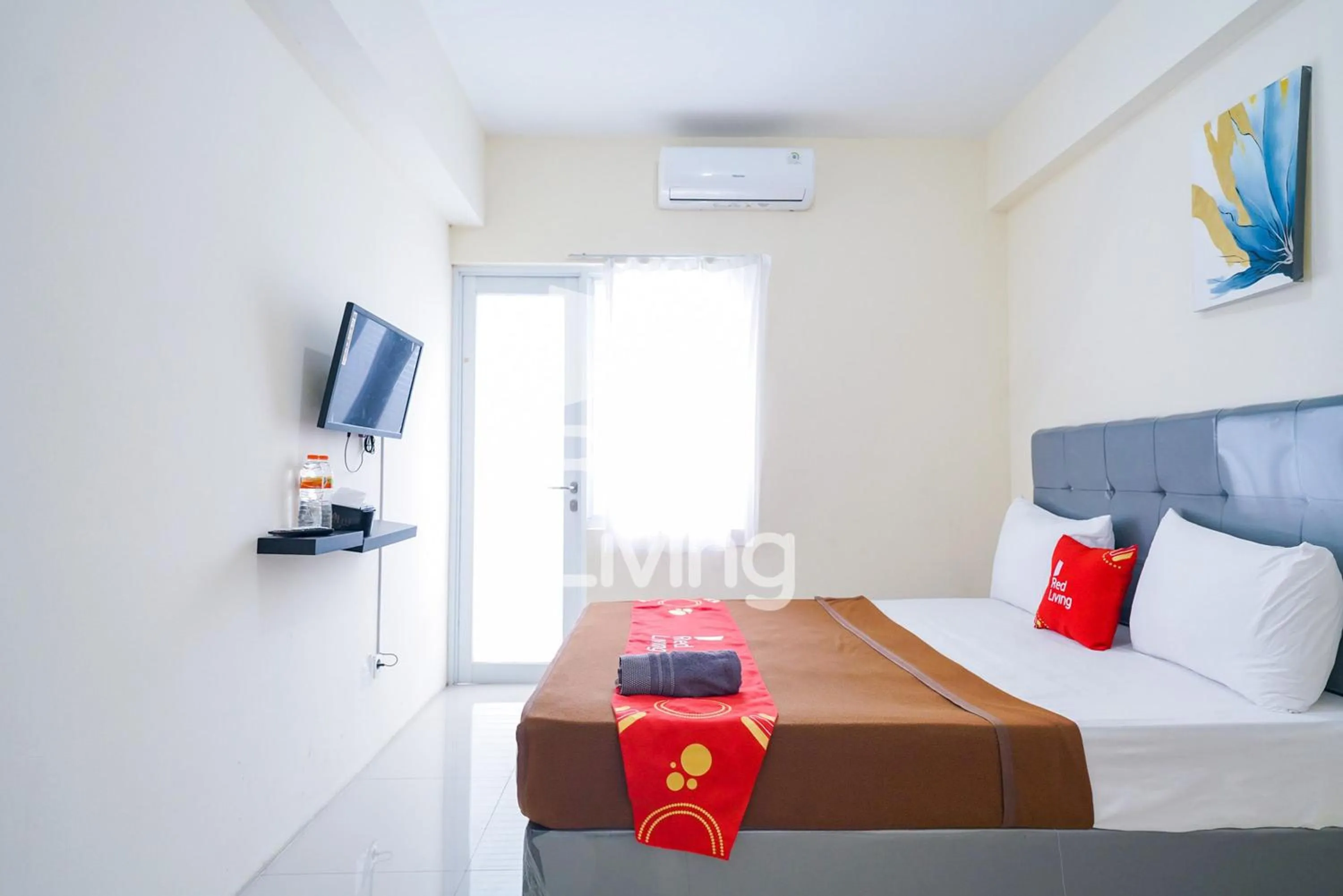 Bedroom, Bed in RedLiving Apartemen Bogorienze Resort - Skyland Tower A