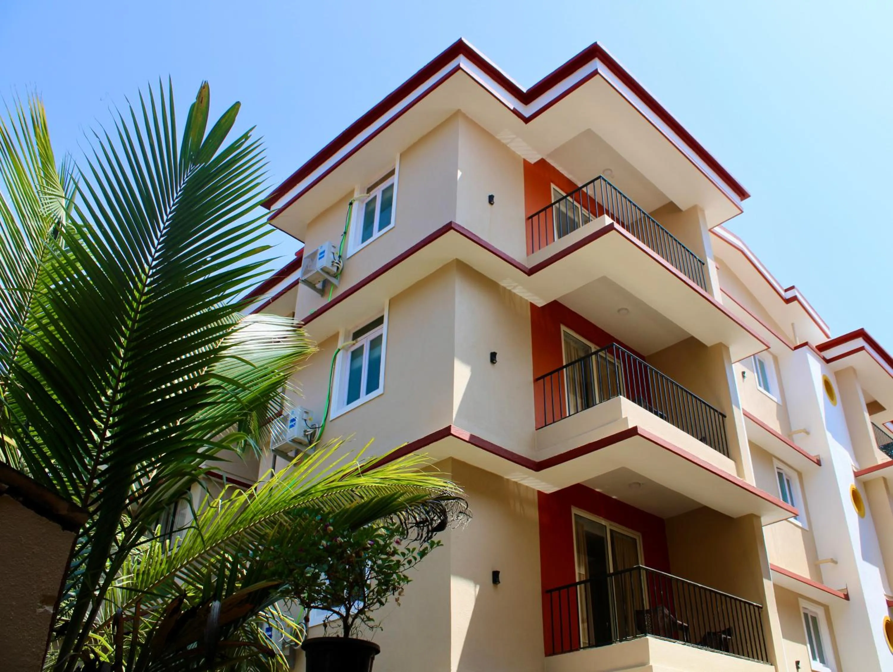 Property building in Kay's Calangute Resort Service Apartments - Near Calangute Beach