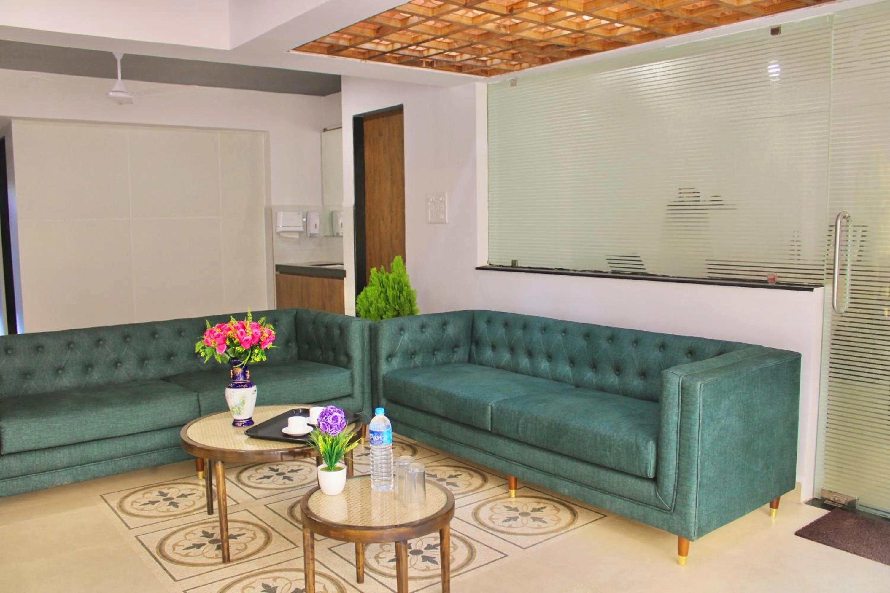 Lobby or reception in Kay's Calangute Resort Service Apartments - Near Calangute Beach