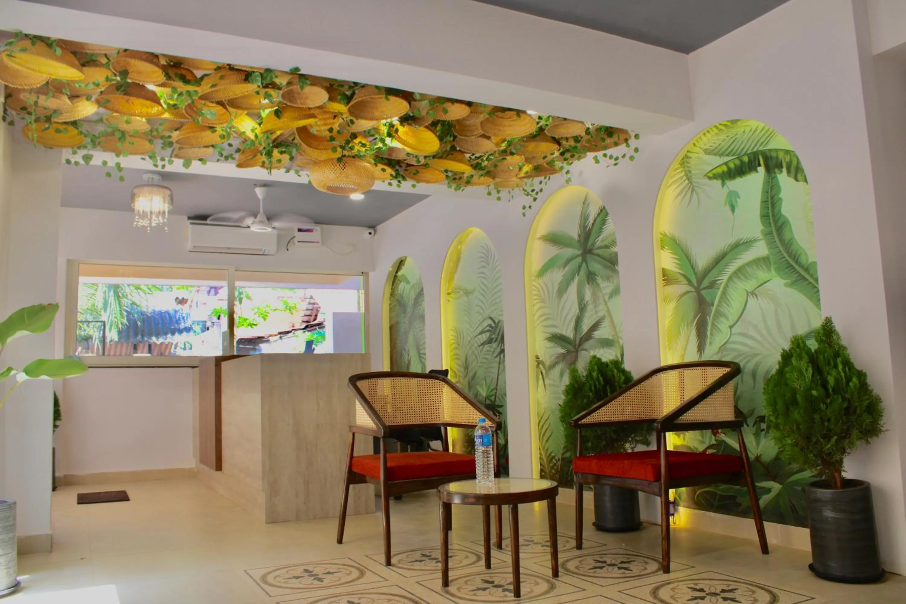 Seating area in Kay's Calangute Resort Service Apartments - Near Calangute Beach