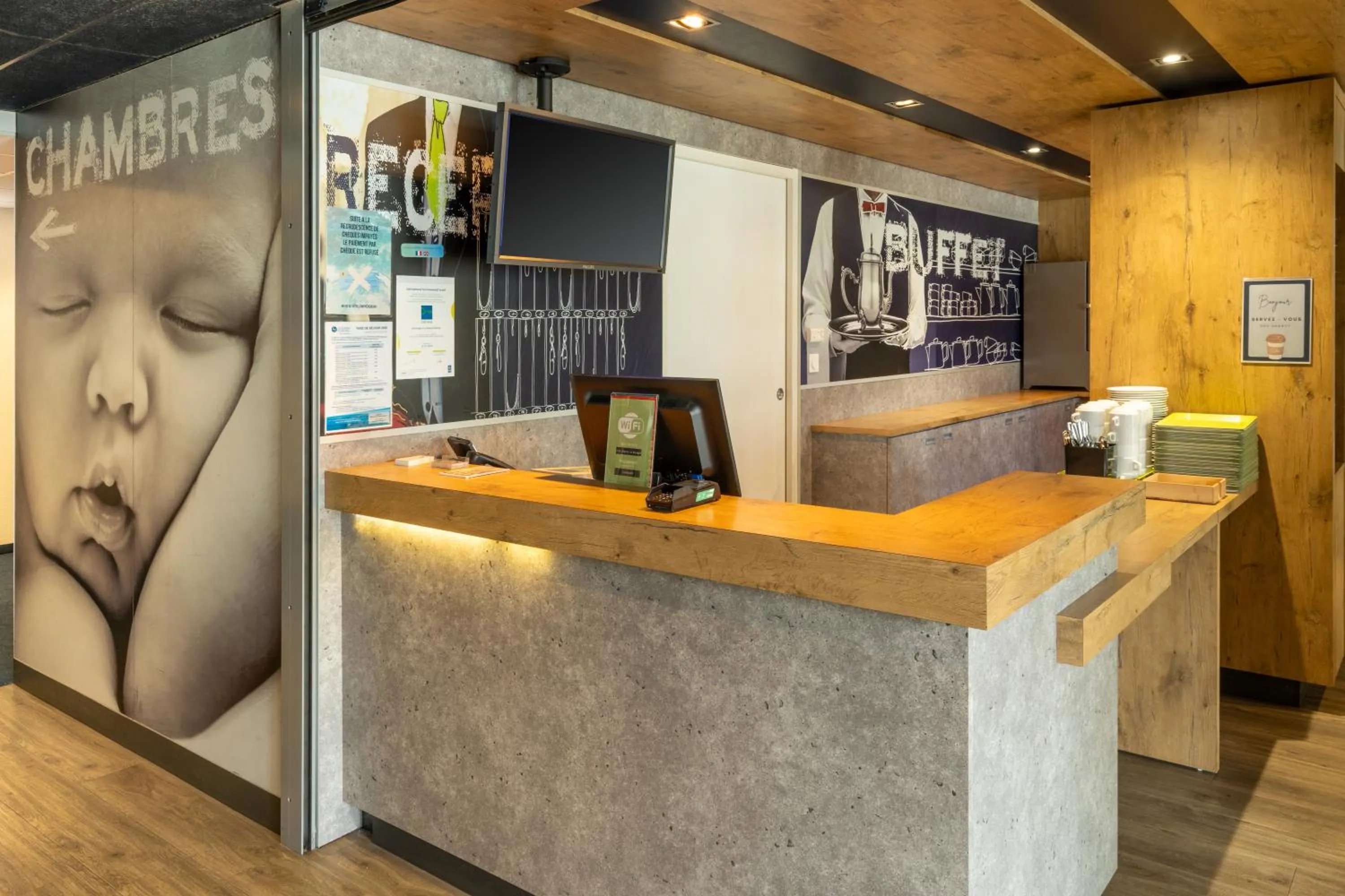 Breakfast in Ibis budget Les Sables d'Olonne