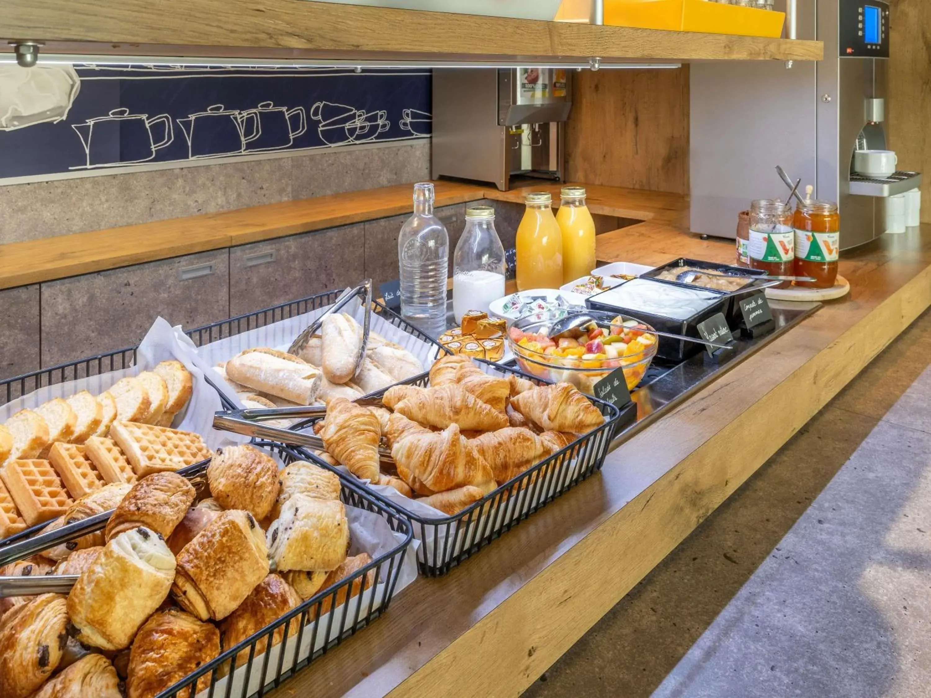 Breakfast in Ibis budget Les Sables d'Olonne Breakfast in Ibis budget Les Sables d'Olonne