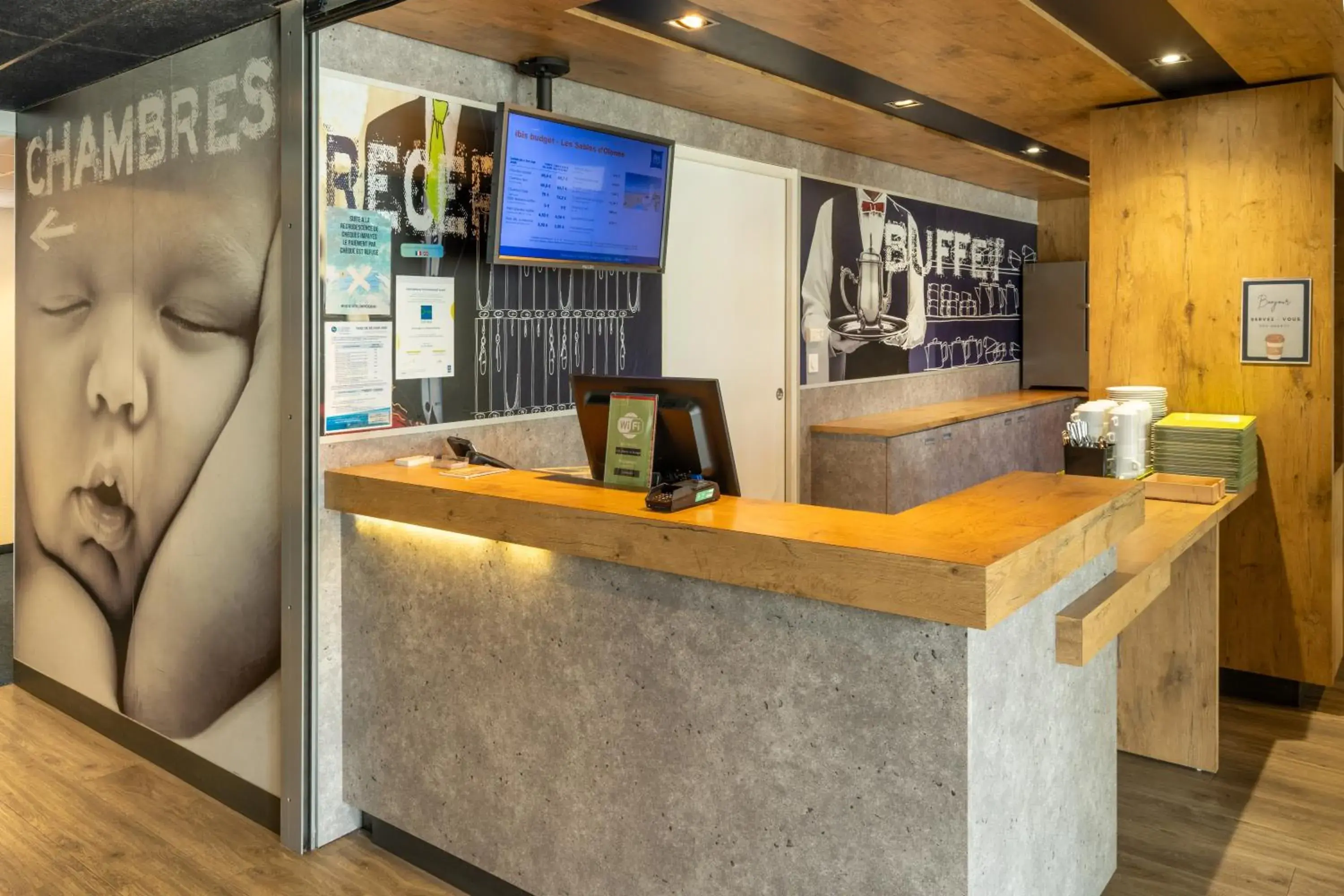 Breakfast in Ibis budget Les Sables d'Olonne Breakfast in Ibis budget Les Sables d'Olonne