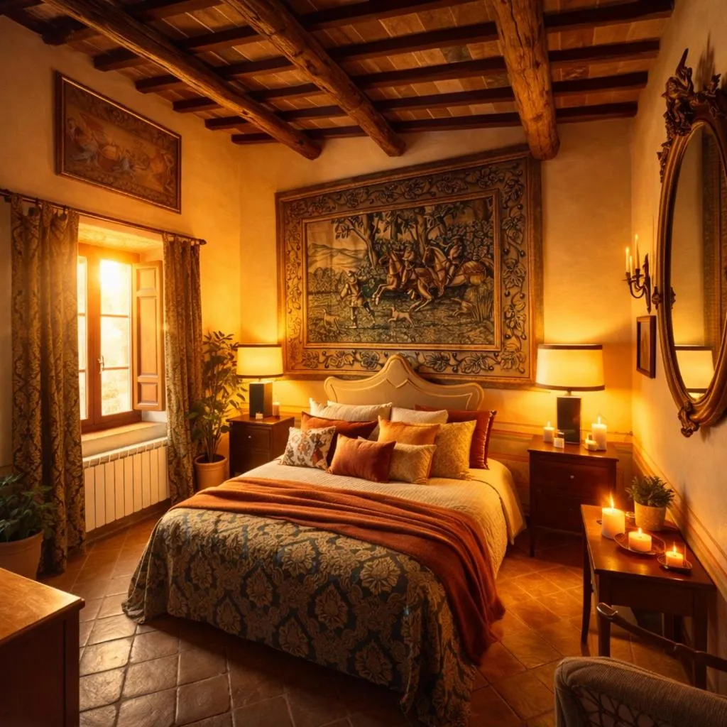 Bed in VesConte Residenza D'epoca dal 1533