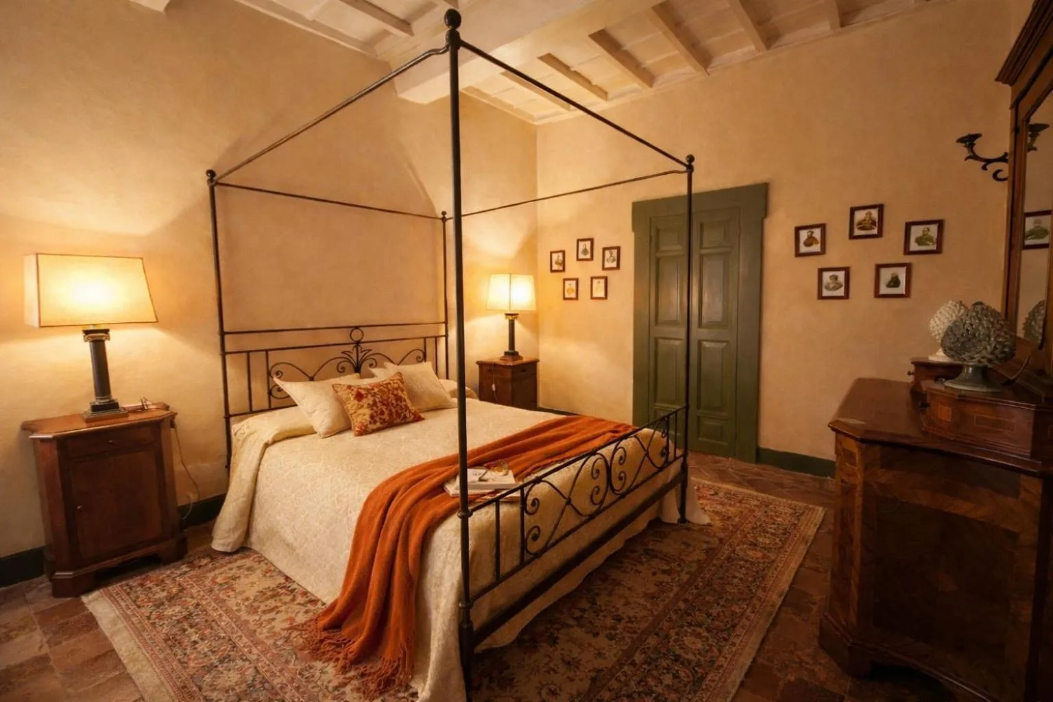 Bed in VesConte Residenza D'epoca dal 1533