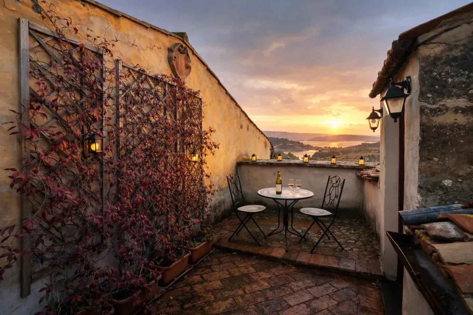 Double Room with Terrace in VesConte Residenza D'epoca dal 1533 Double Room with Terrace in VesConte Residenza D'epoca dal 1533