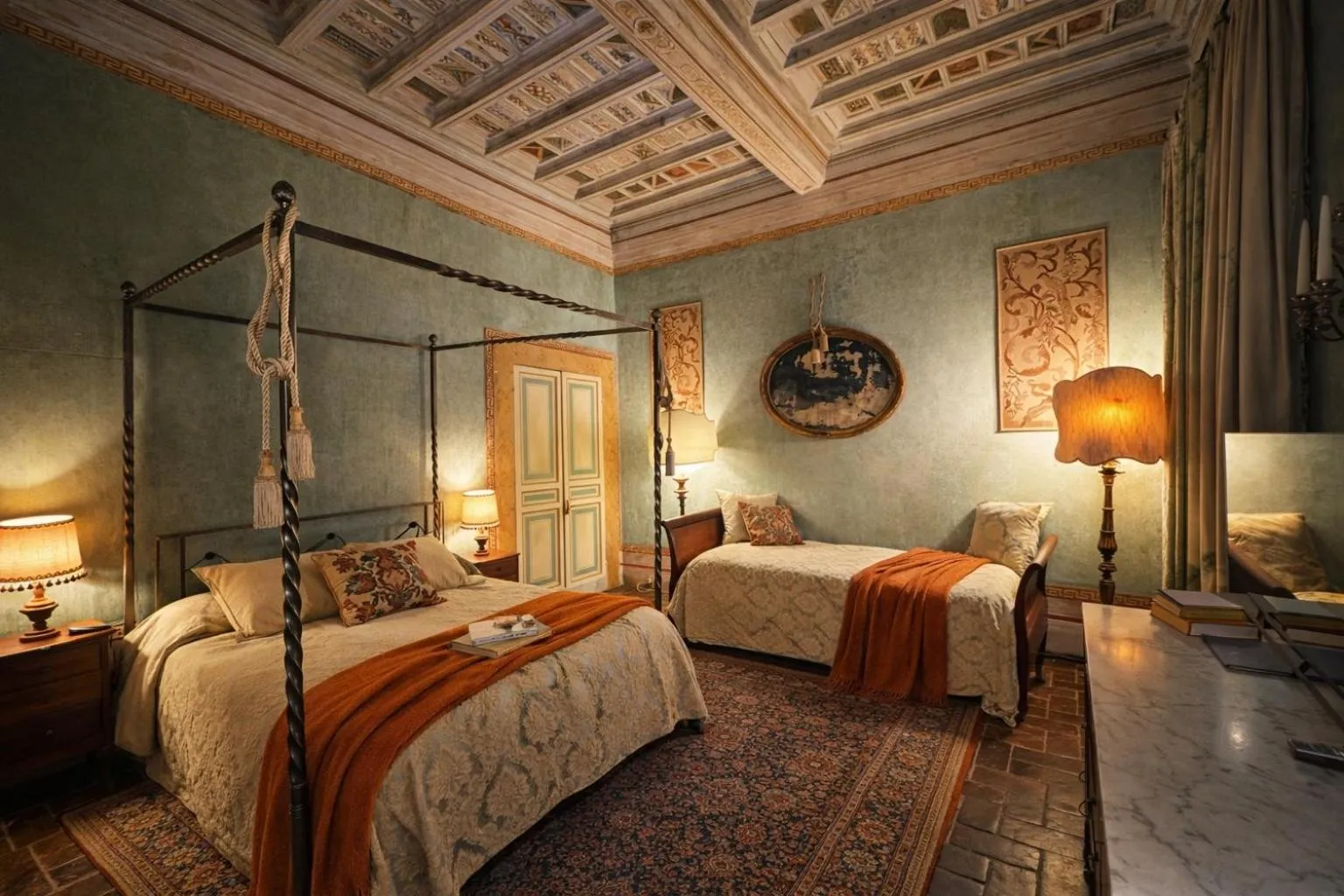 Bed in VesConte Residenza D'epoca dal 1533