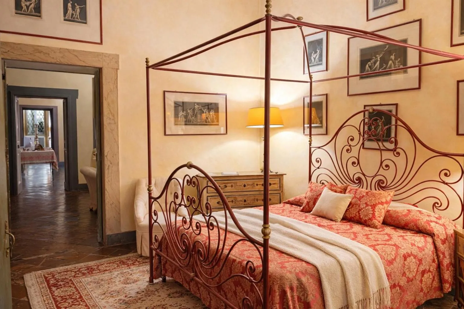 Bed in VesConte Residenza D'epoca dal 1533