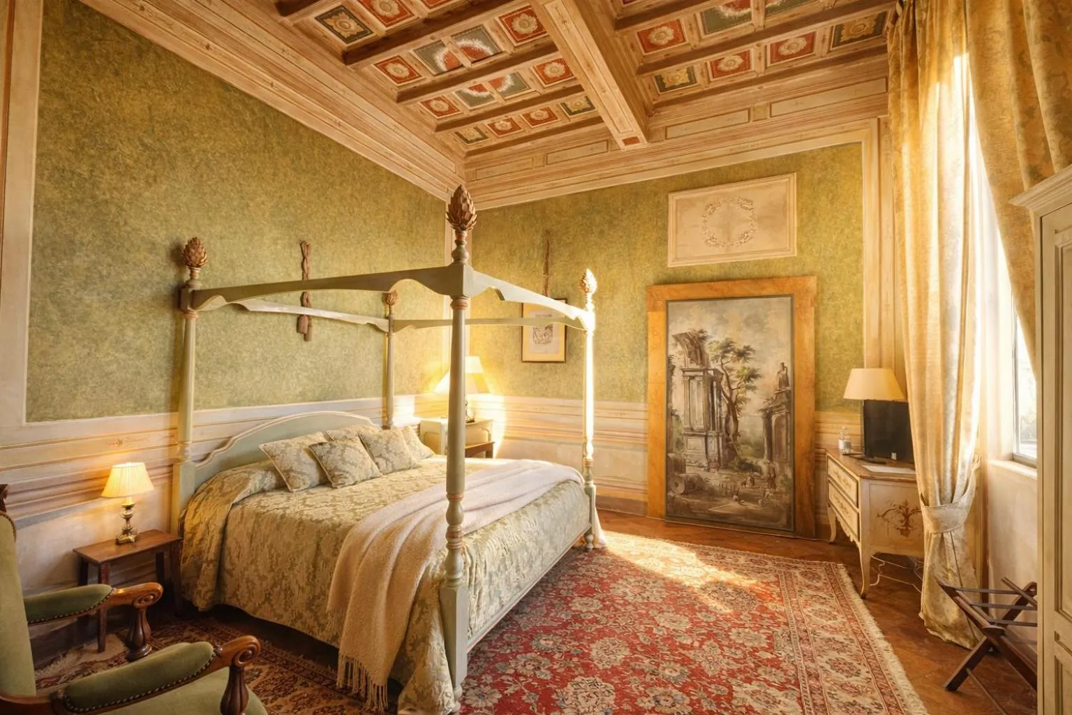 Bed in VesConte Residenza D'epoca dal 1533