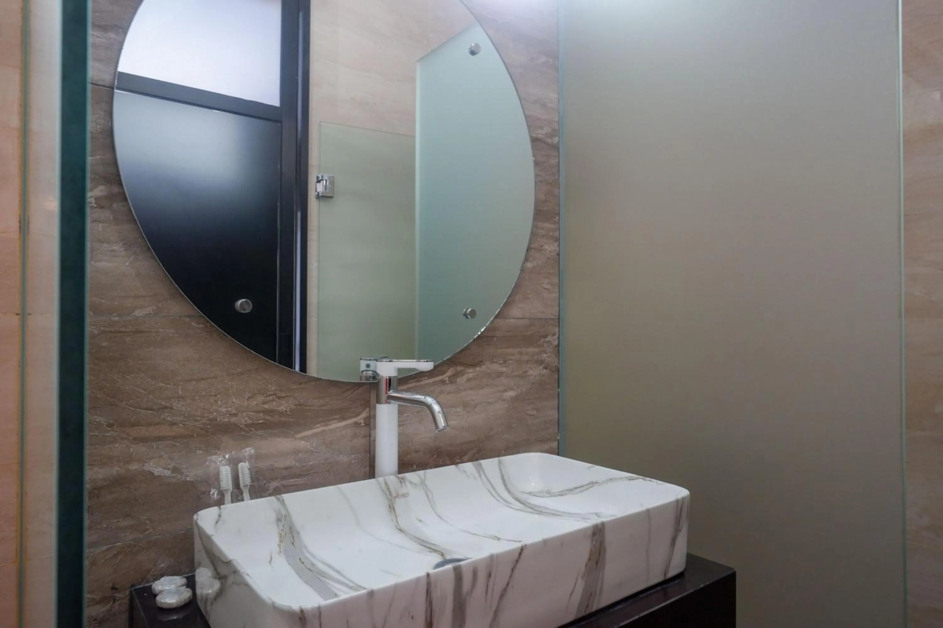 Bathroom in The Lavana Greenkhaza Villa Jogja