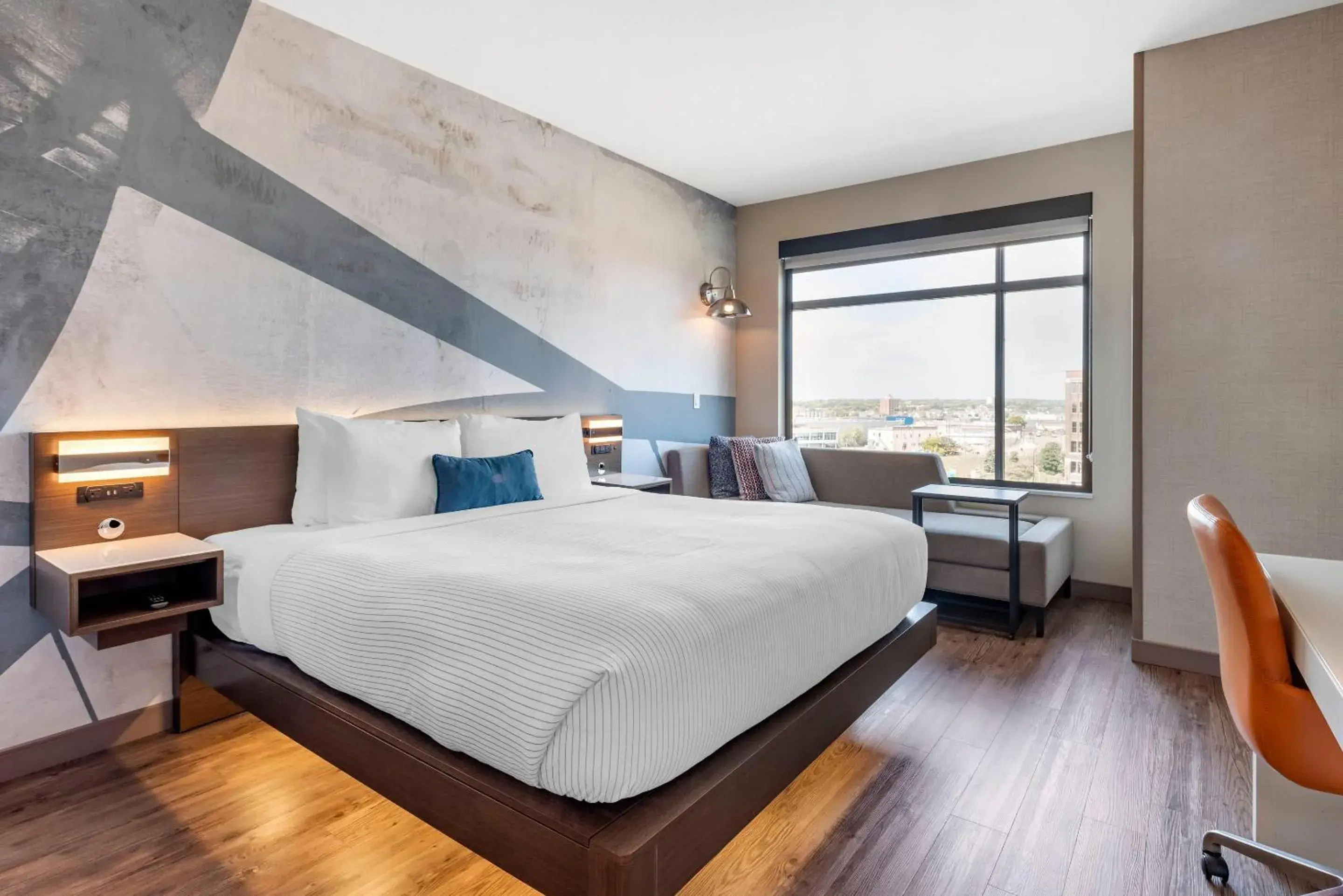 Bedroom, Bed in Cambria Hotel Minneapolis Downtown Bedroom, Bed in Cambria Hotel Minneapolis Downtown