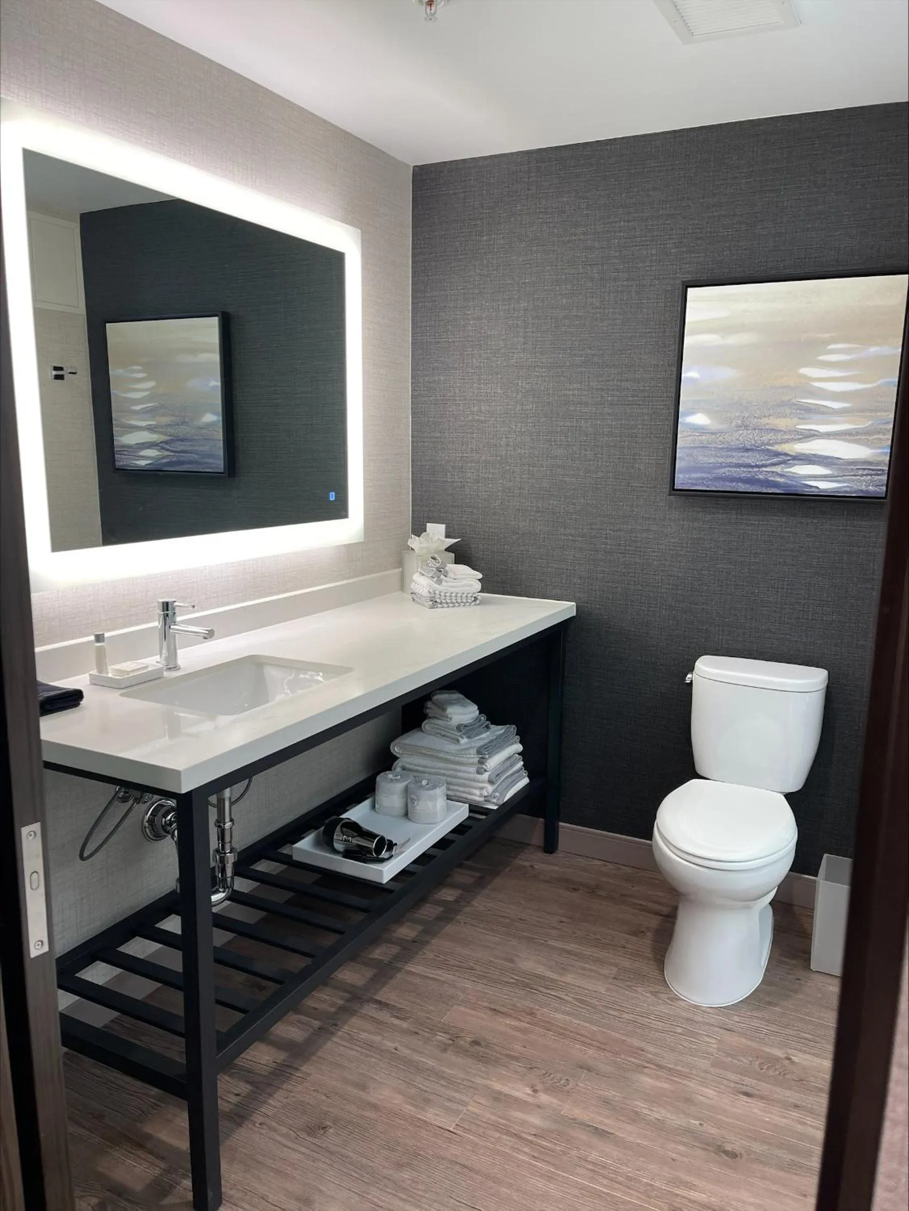 Bathroom in Cambria Hotel Minneapolis Downtown