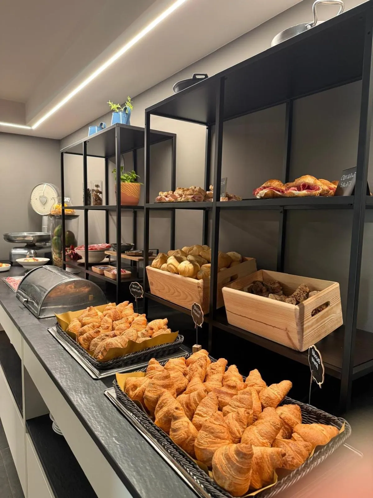 Buffet breakfast in Hotel Miramare