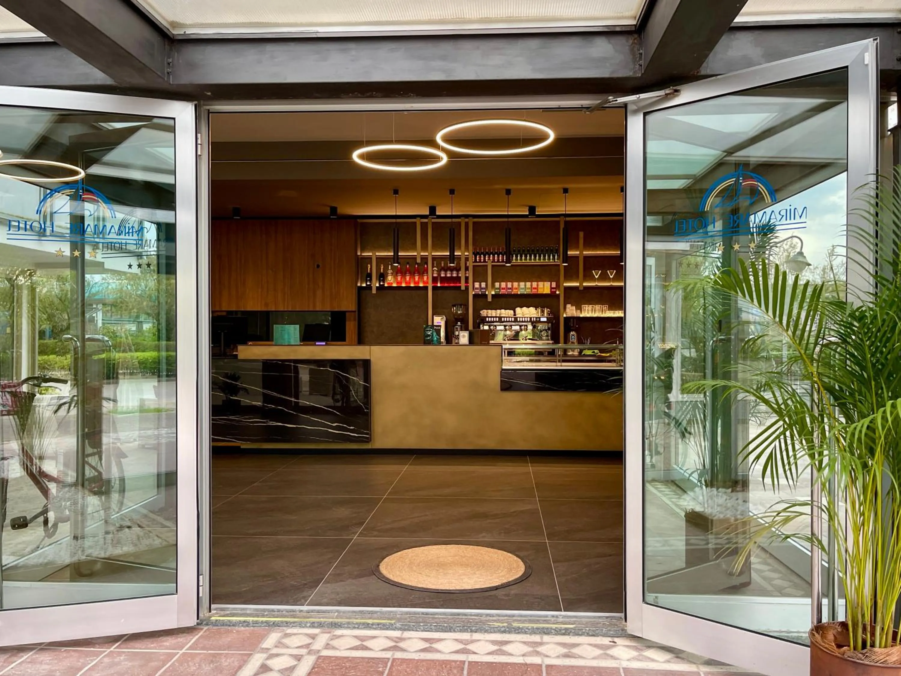 Lobby or reception in Hotel Miramare Chioggia Sottomarina