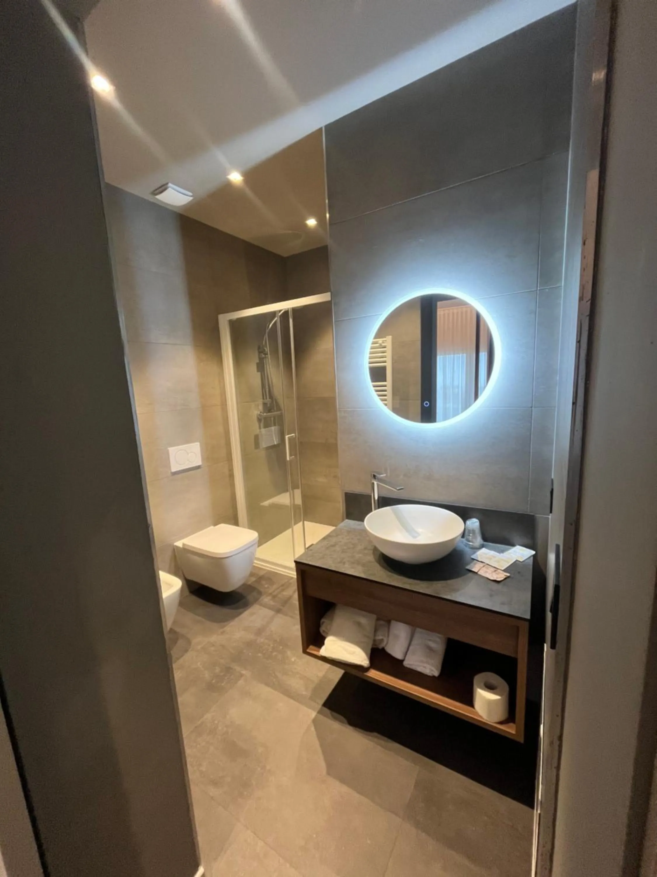 Bathroom in Hotel Miramare