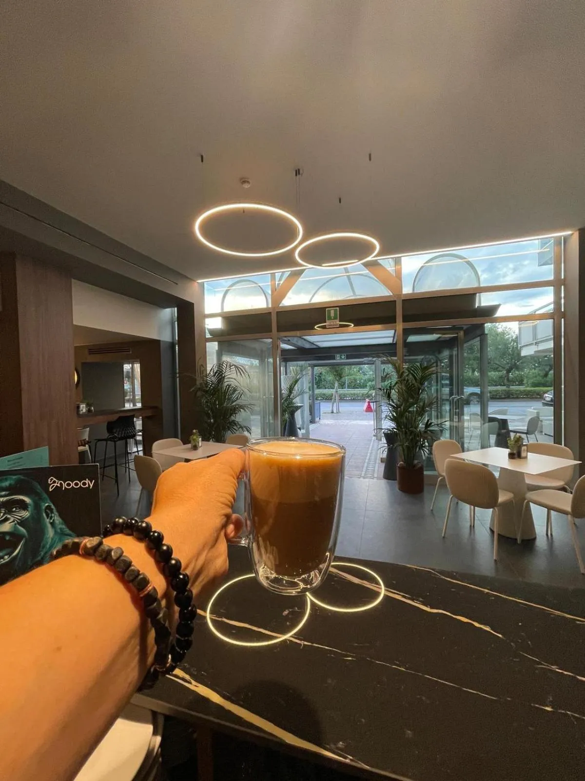 Seating area in Hotel Miramare