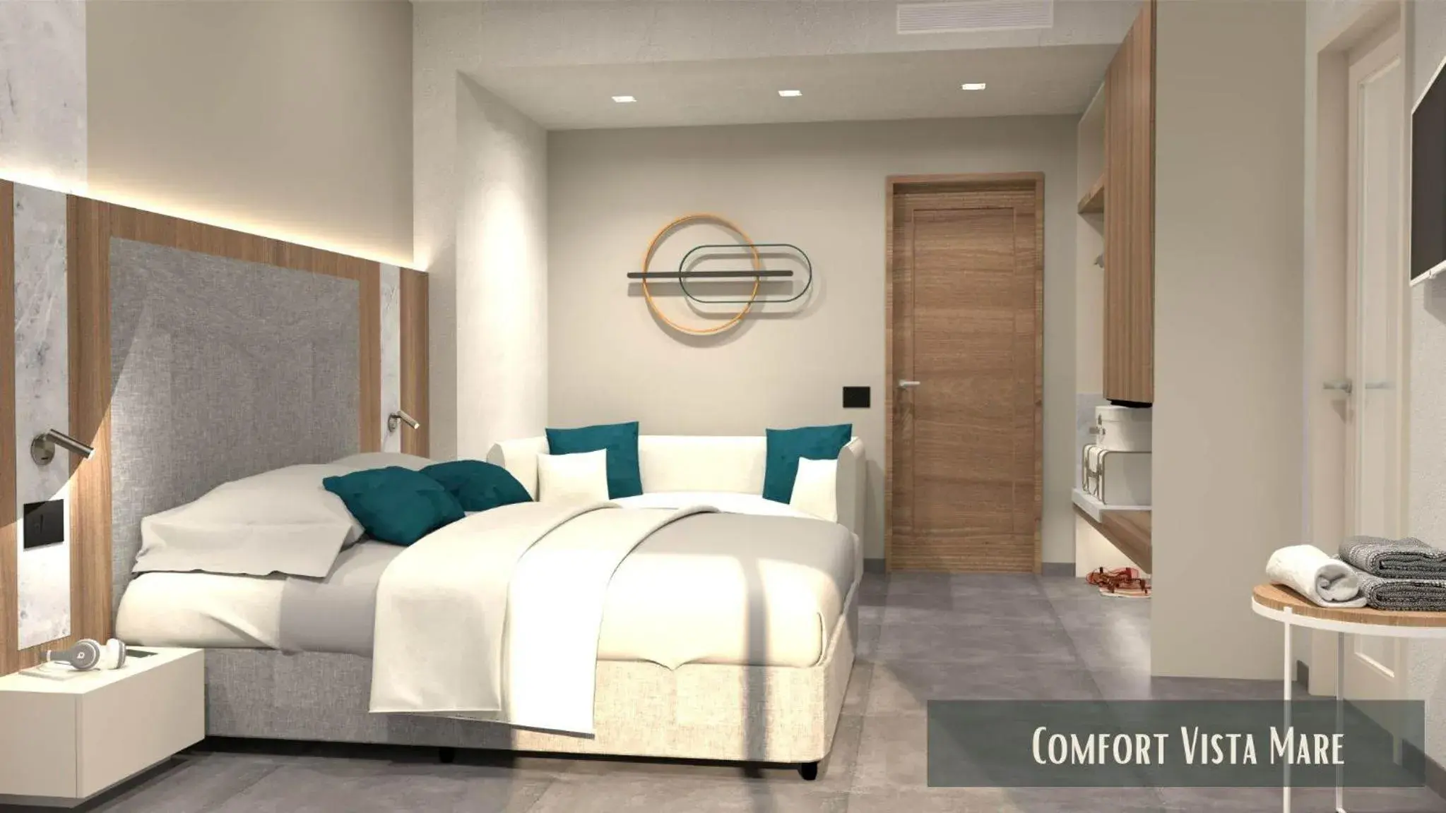 Comfort Double Room with Sea View in Hotel Miramare Chioggia Sottomarina Comfort Double Room with Sea View in Hotel Miramare Chioggia Sottomarina