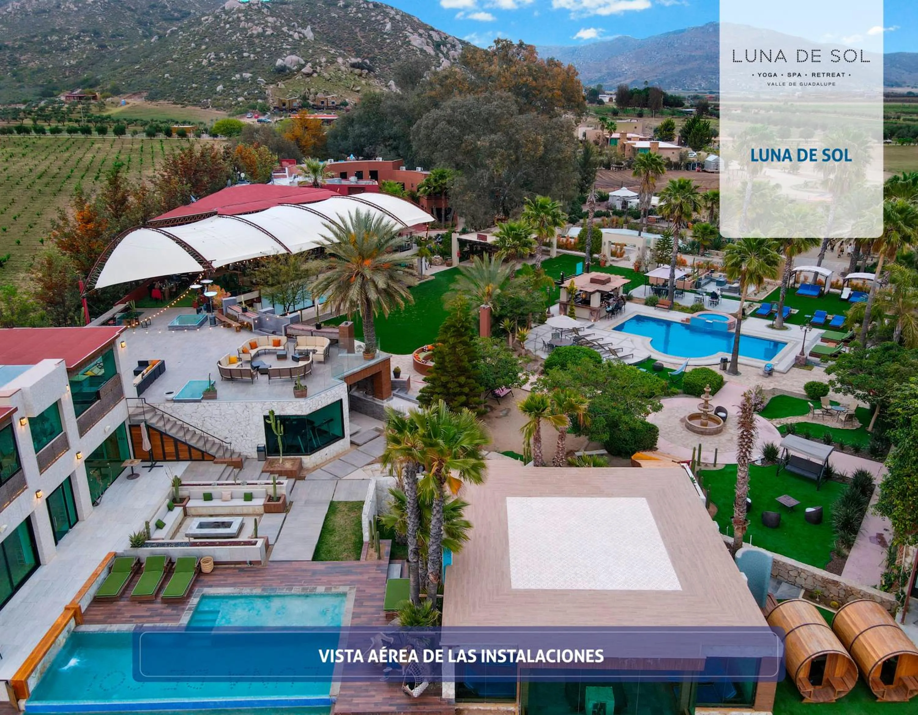 Bird's eye view in Hotel Boutique Valle de Guadalupe & Spa