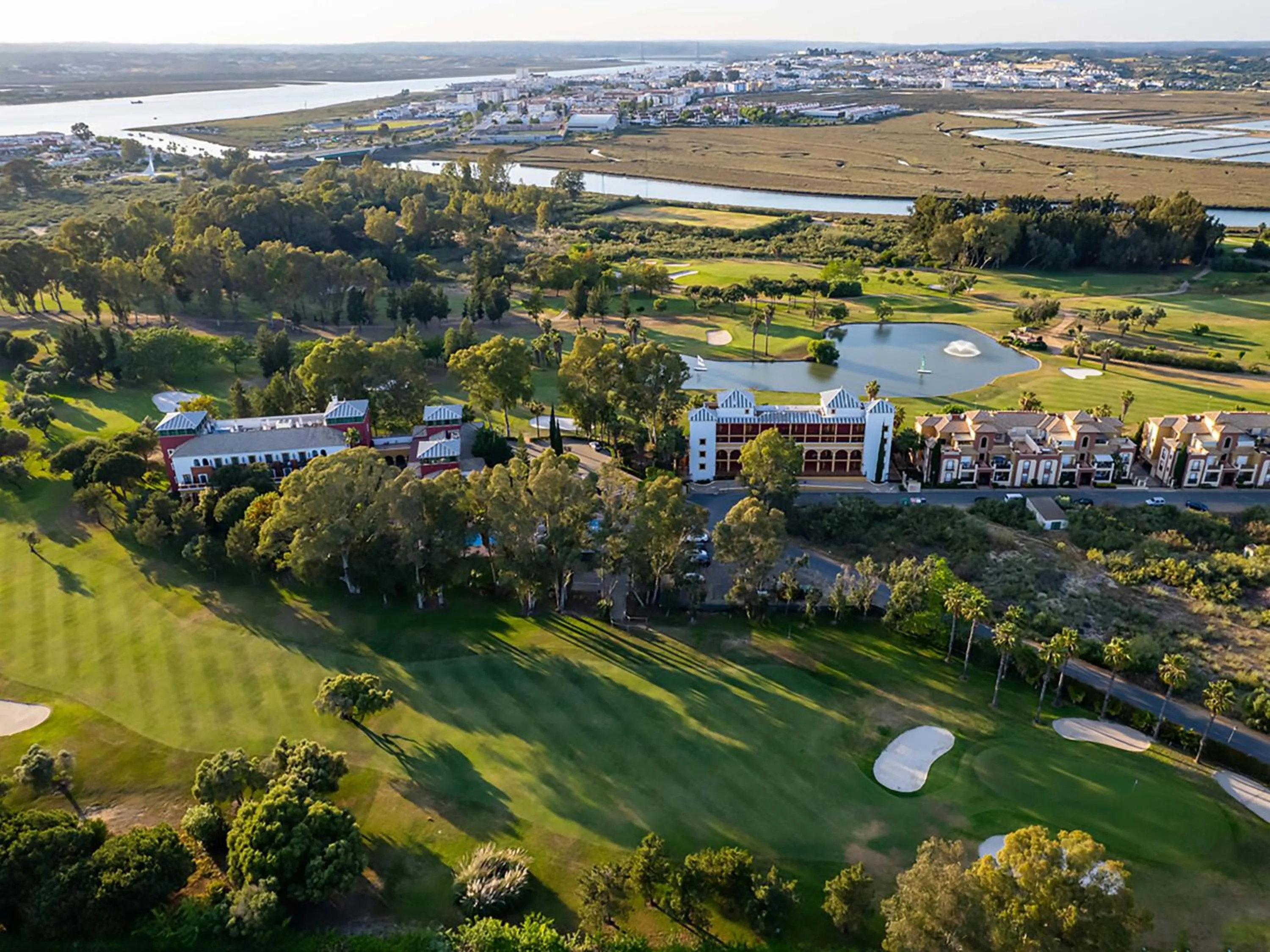 Golfcourse in Isla Canela Golf Hotel Boutique