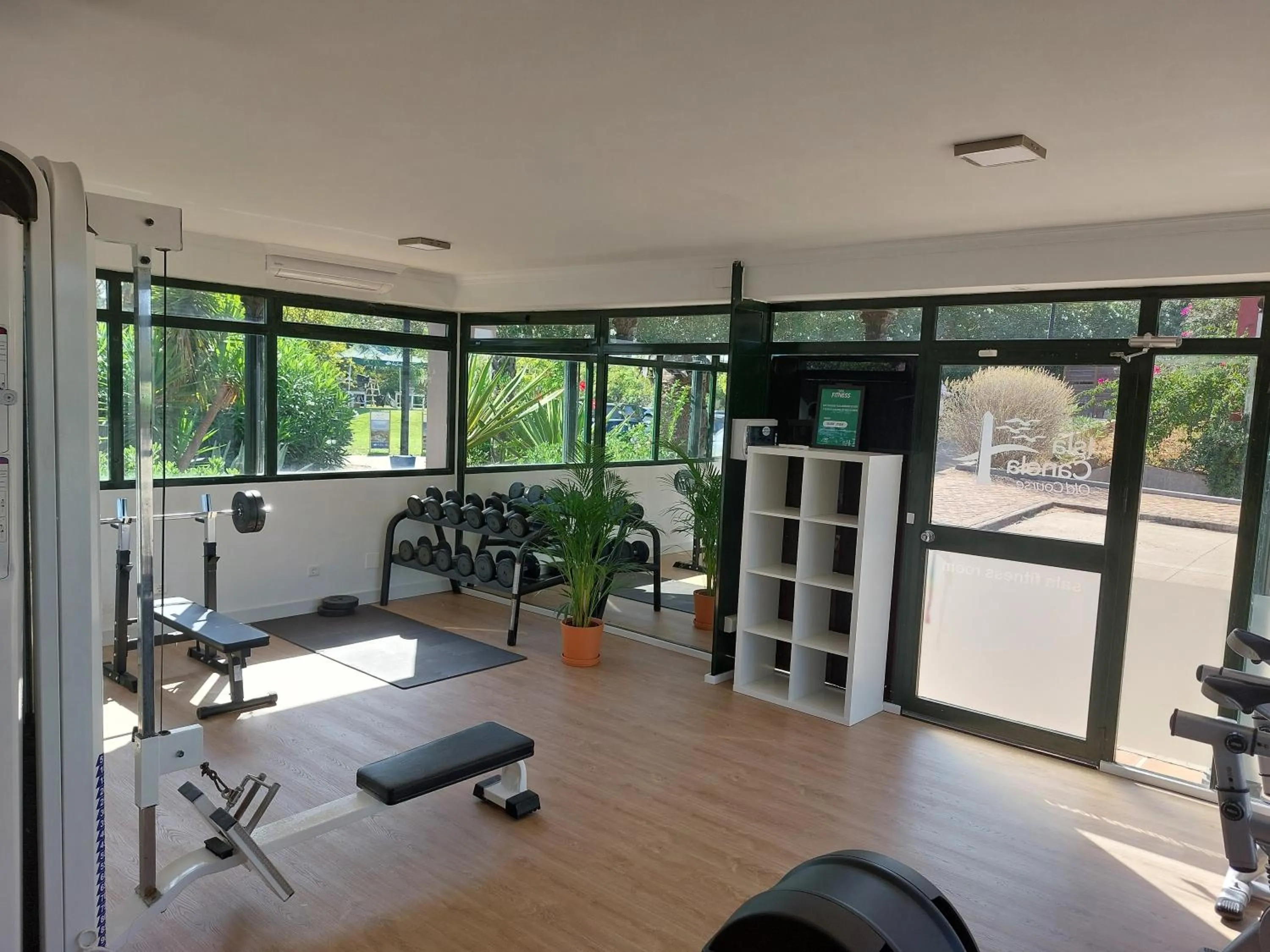 Fitness centre/facilities in Isla Canela Golf Hotel Boutique