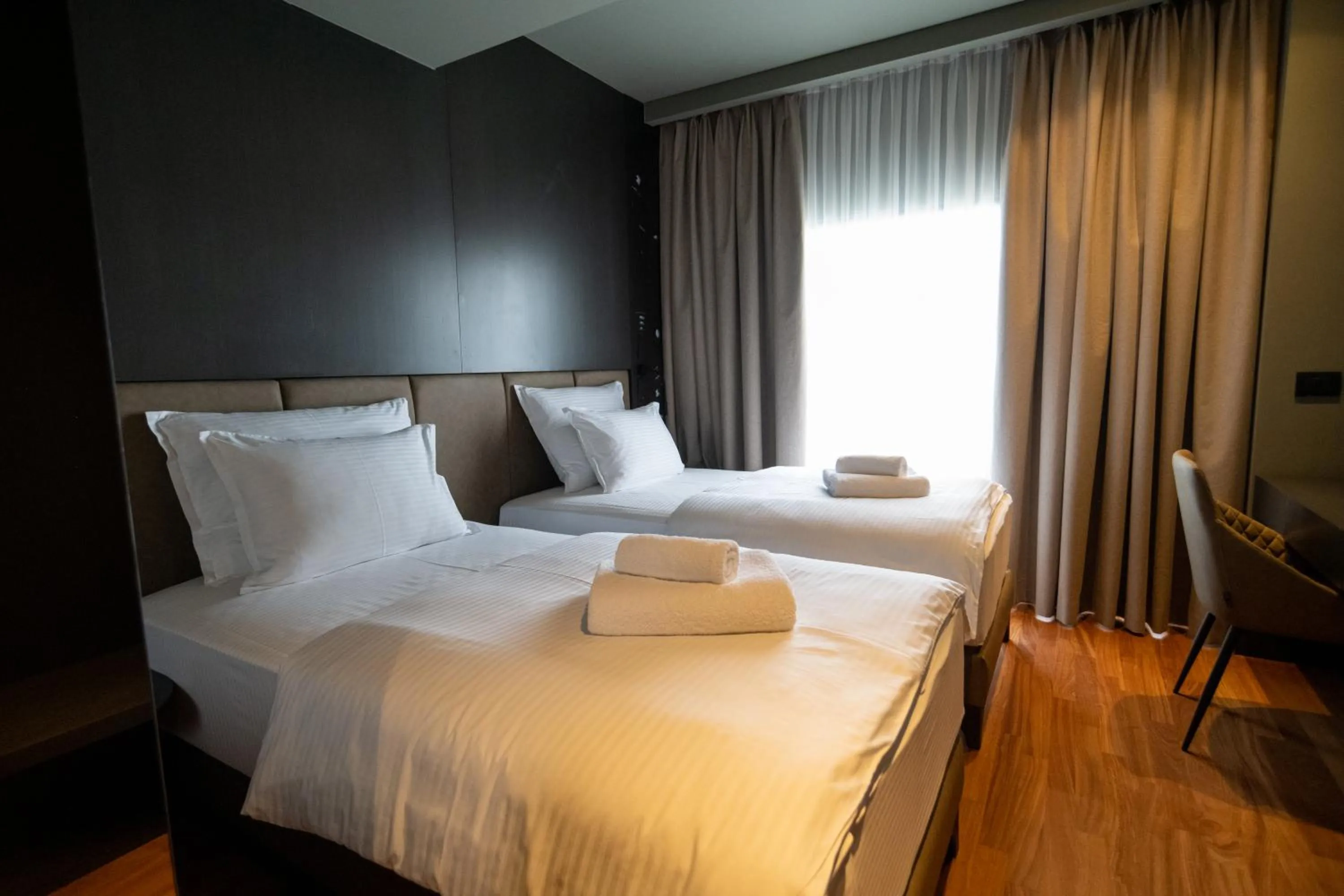 Bed in Arka Art Hotel