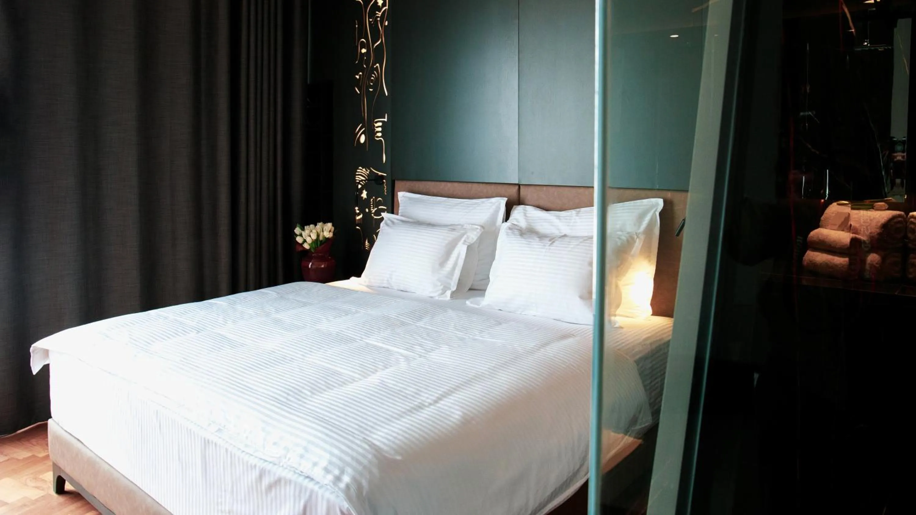 Bedroom, Bed in Arka Art Hotel