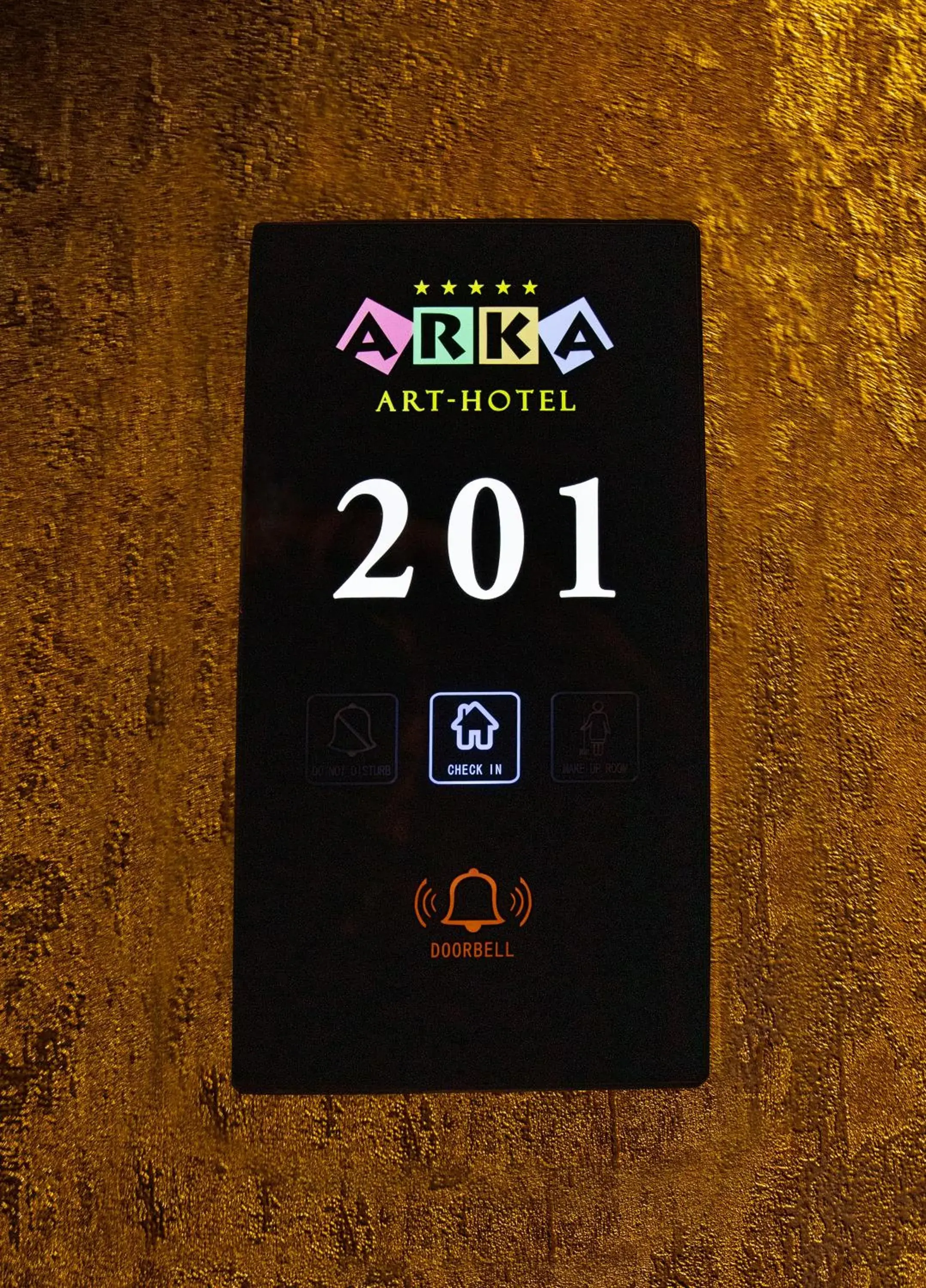 Connected Quadruple Room with City View in Arka Art Hotel Connected Quadruple Room with City View in Arka Art Hotel