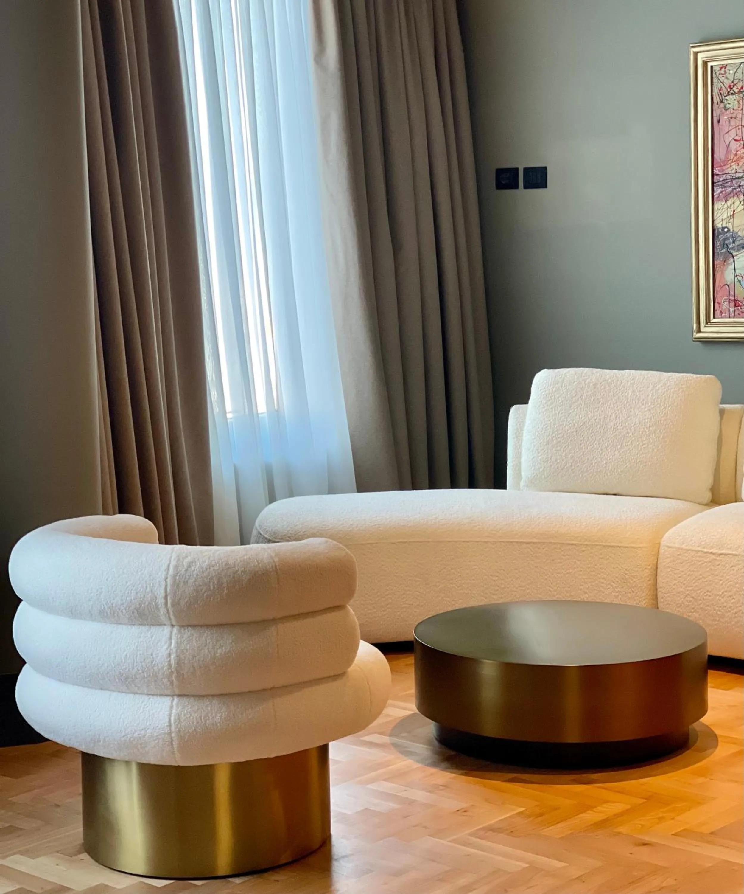 Living room in Arka Art Hotel