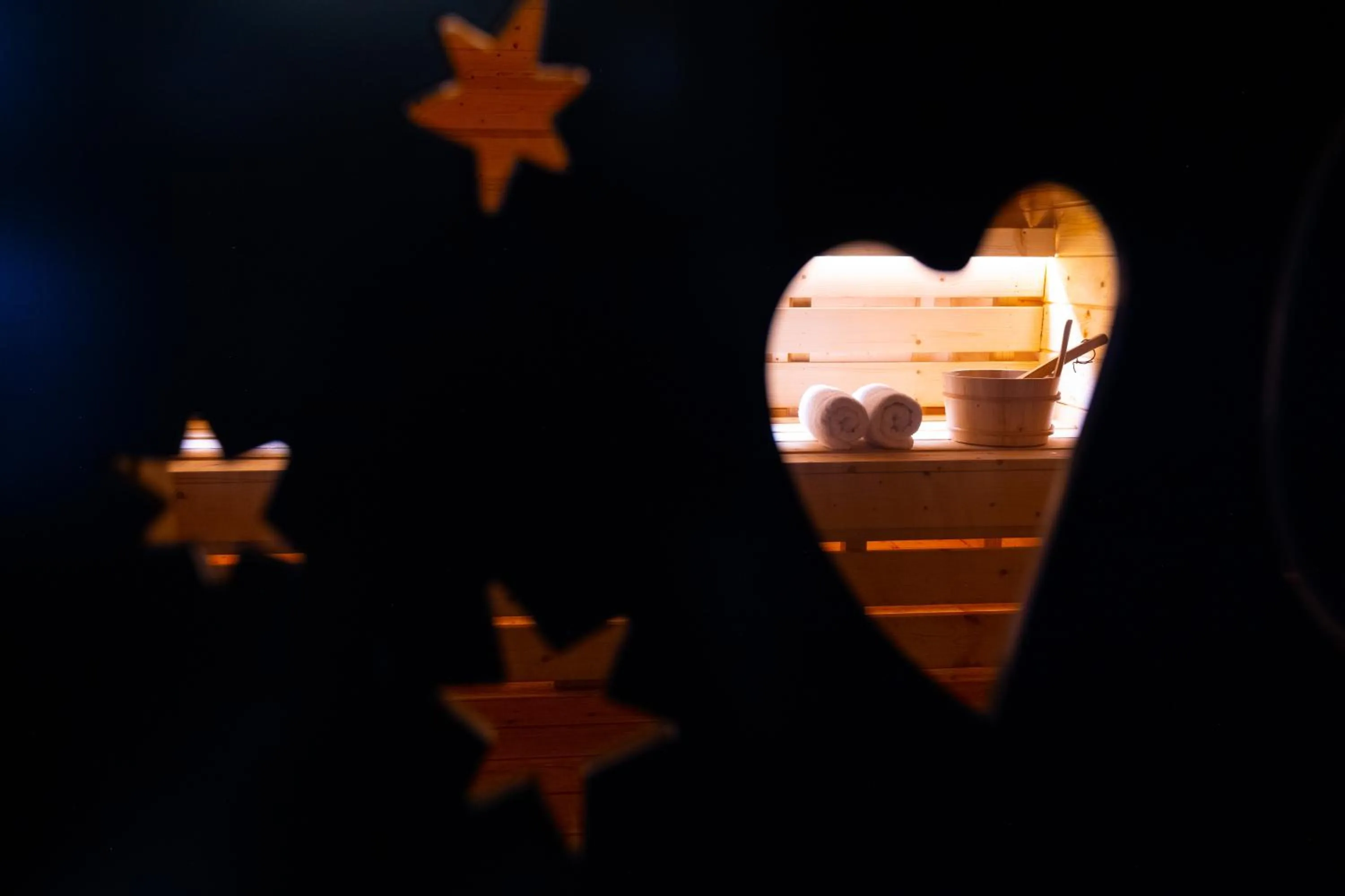 Sauna in Arka Art Hotel