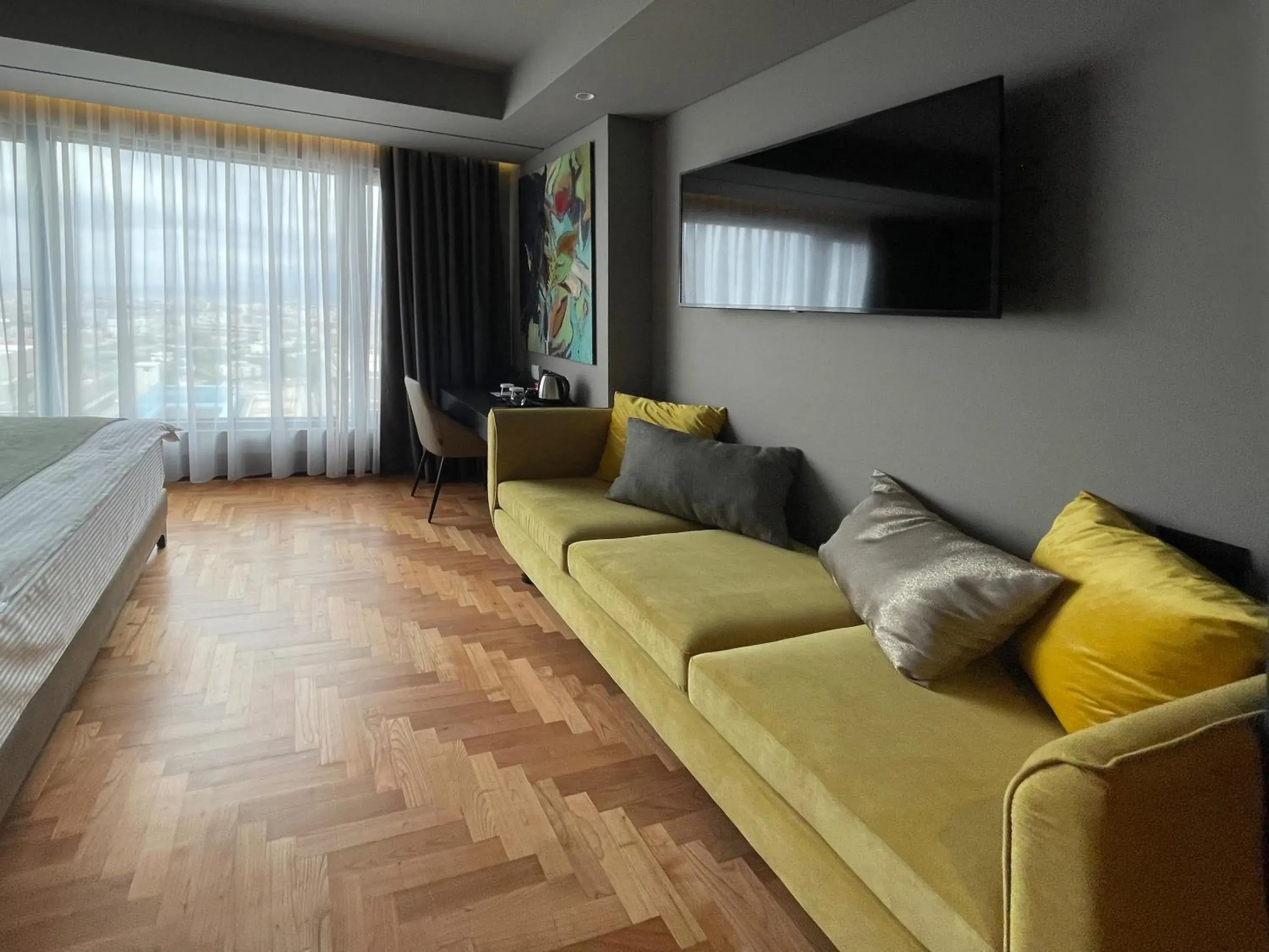 Standard Double Room with City View - single occupancy in Arka Art Hotel Standard Double Room with City View - single occupancy in Arka Art Hotel