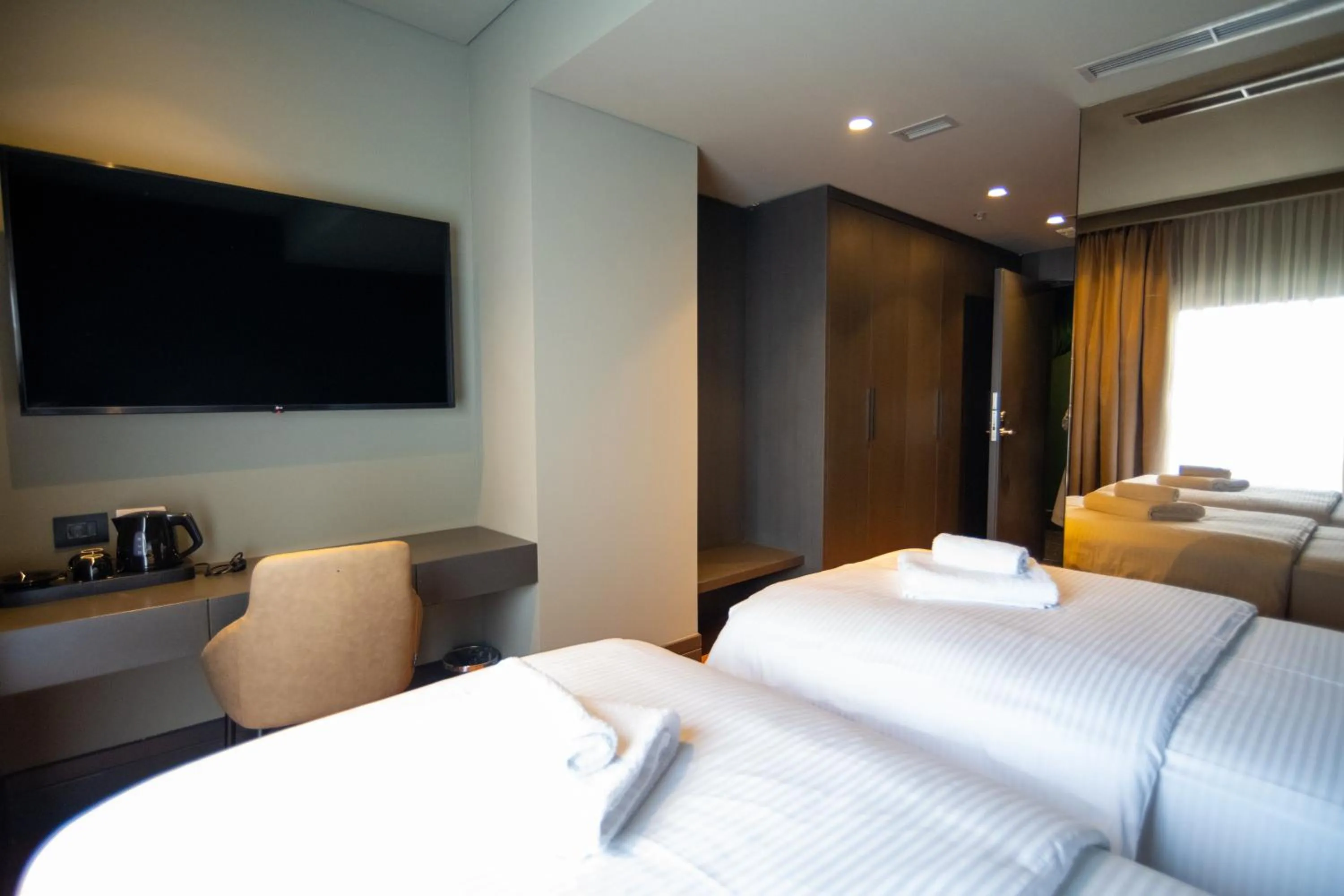 Bed in Arka Art Hotel