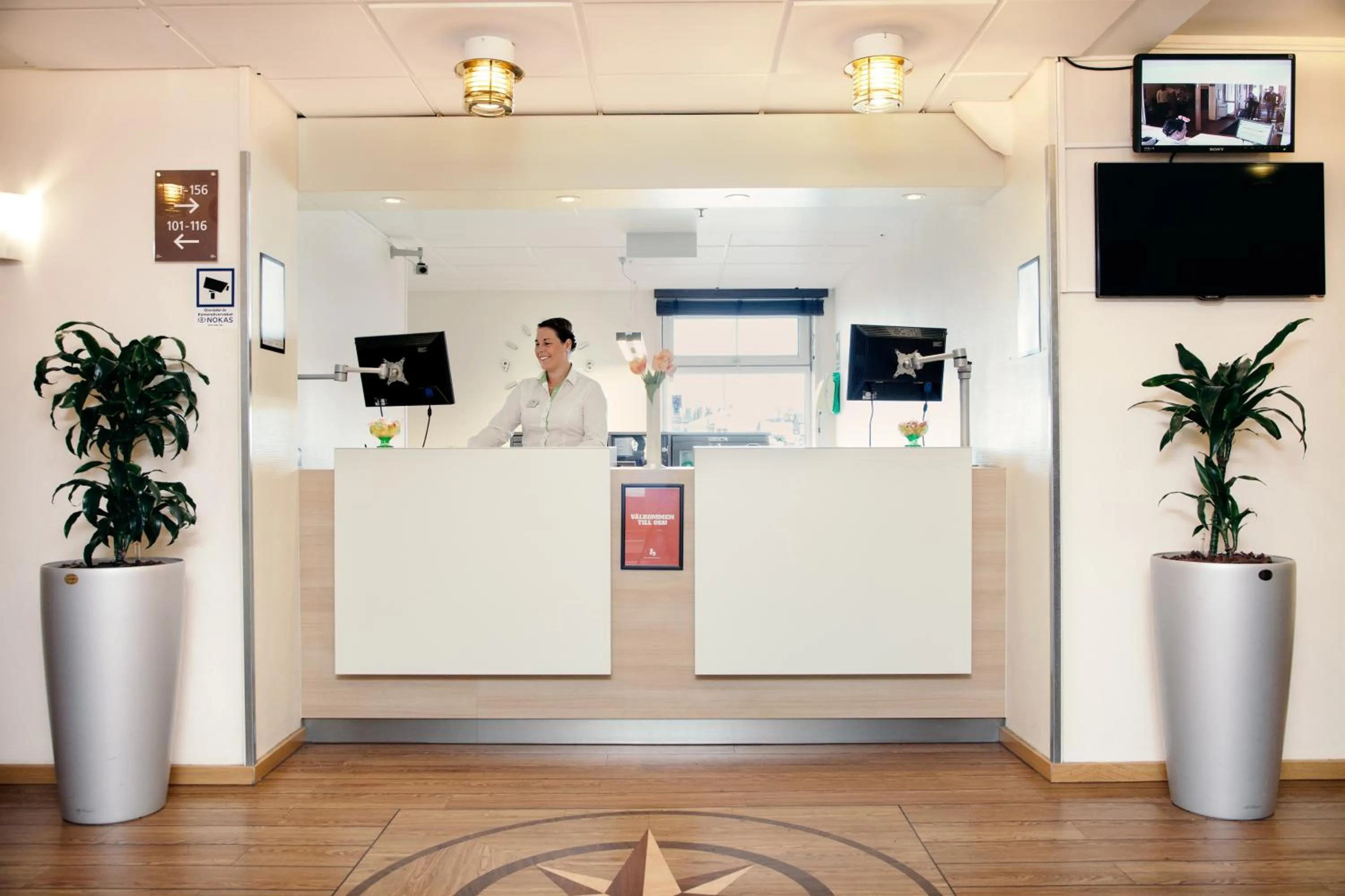 Lobby or reception in Good Morning+ Göteborg City