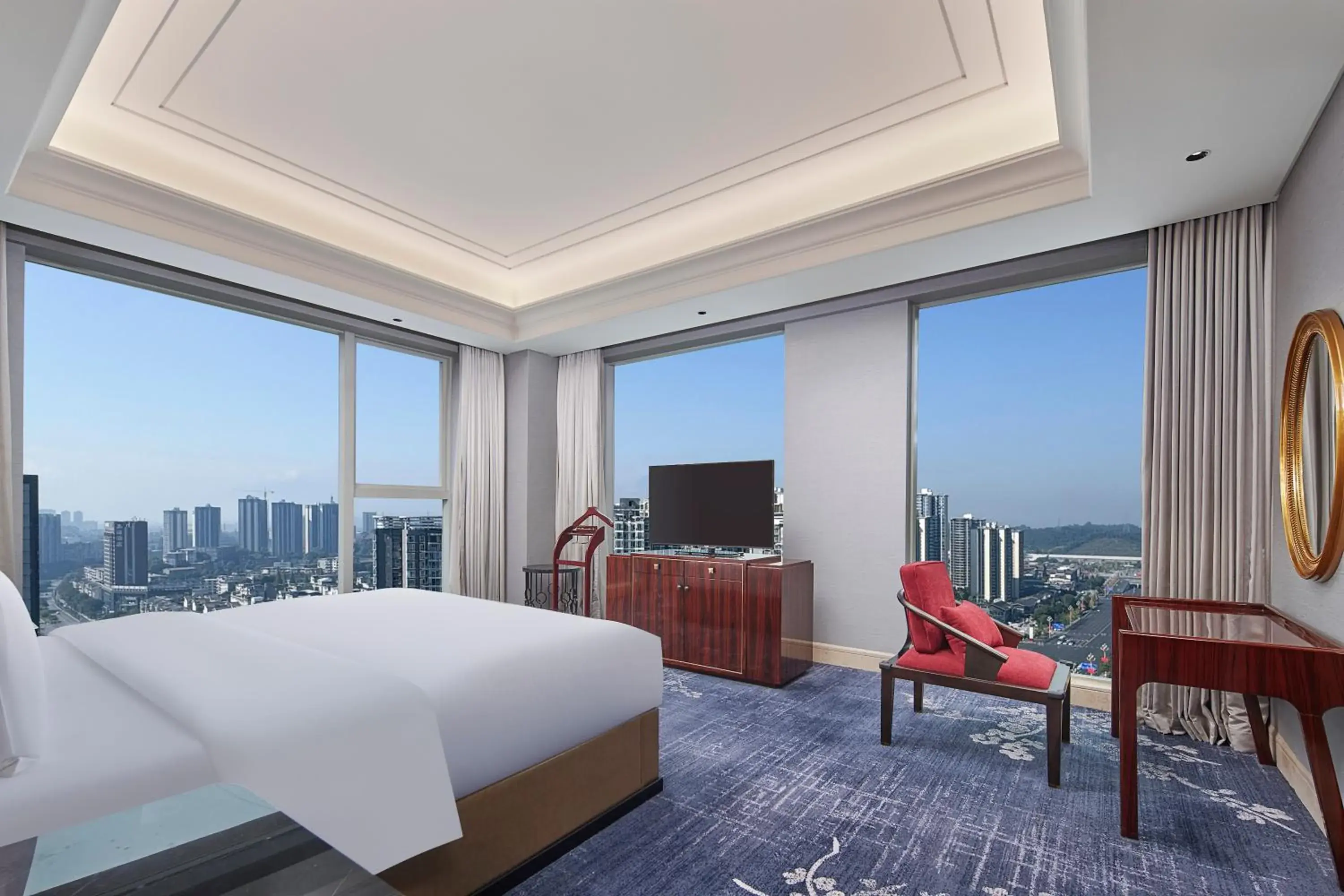 One-Bedroom King Suite in Hualuxe Leshan, an IHG Hotel One-Bedroom King Suite in Hualuxe Leshan, an IHG Hotel