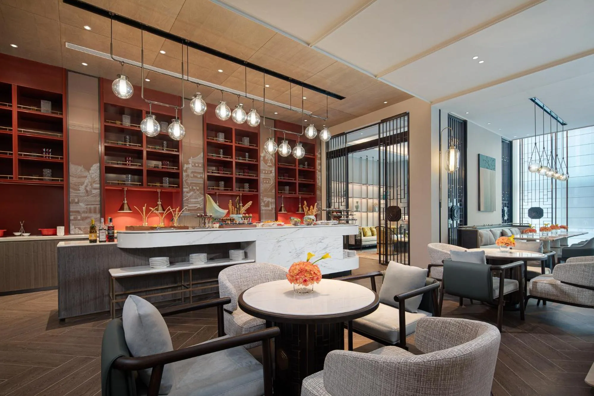 Restaurant/places to eat in Hualuxe Leshan, an IHG Hotel