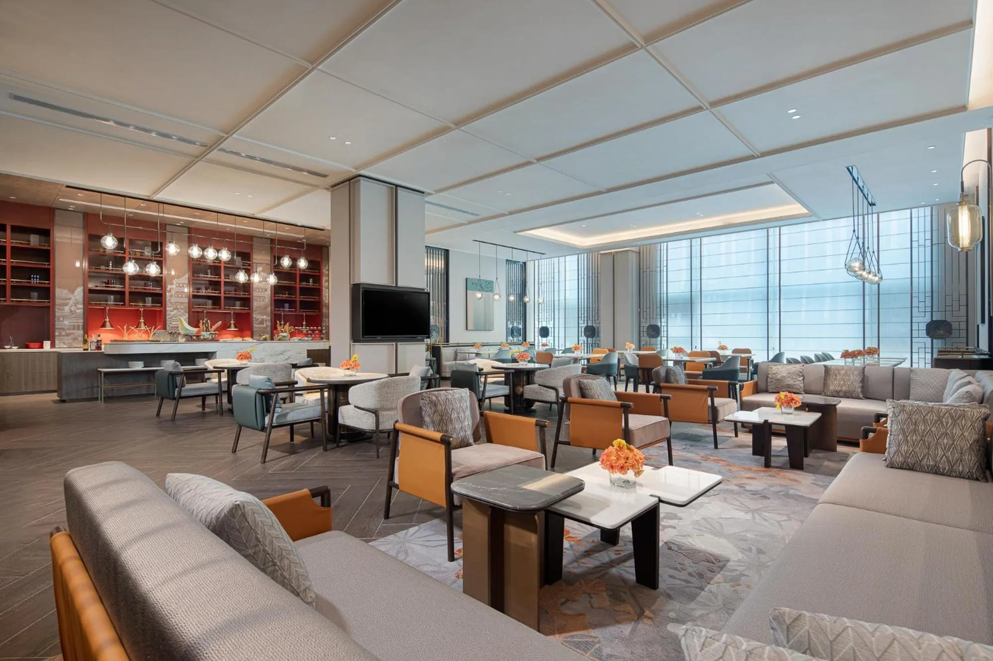 Restaurant/places to eat in Hualuxe Leshan, an IHG Hotel