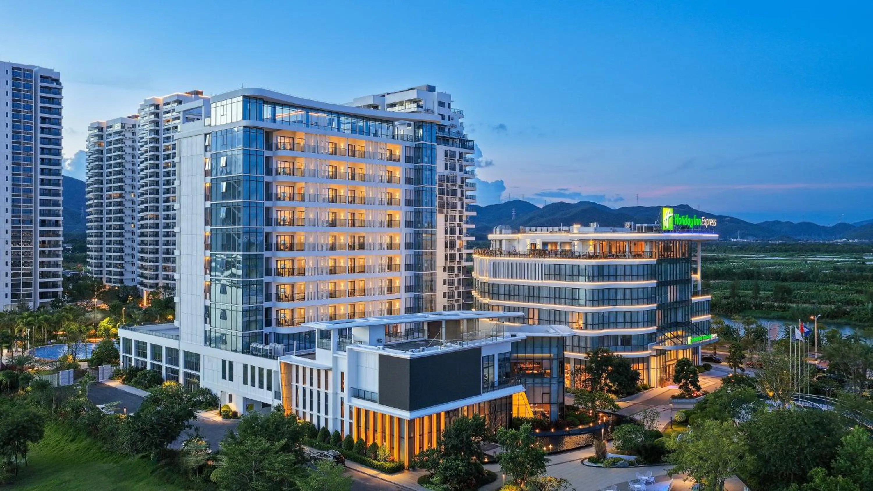 Property building in Holiday Inn Express Jiangmen Yinhu Bay by IHG