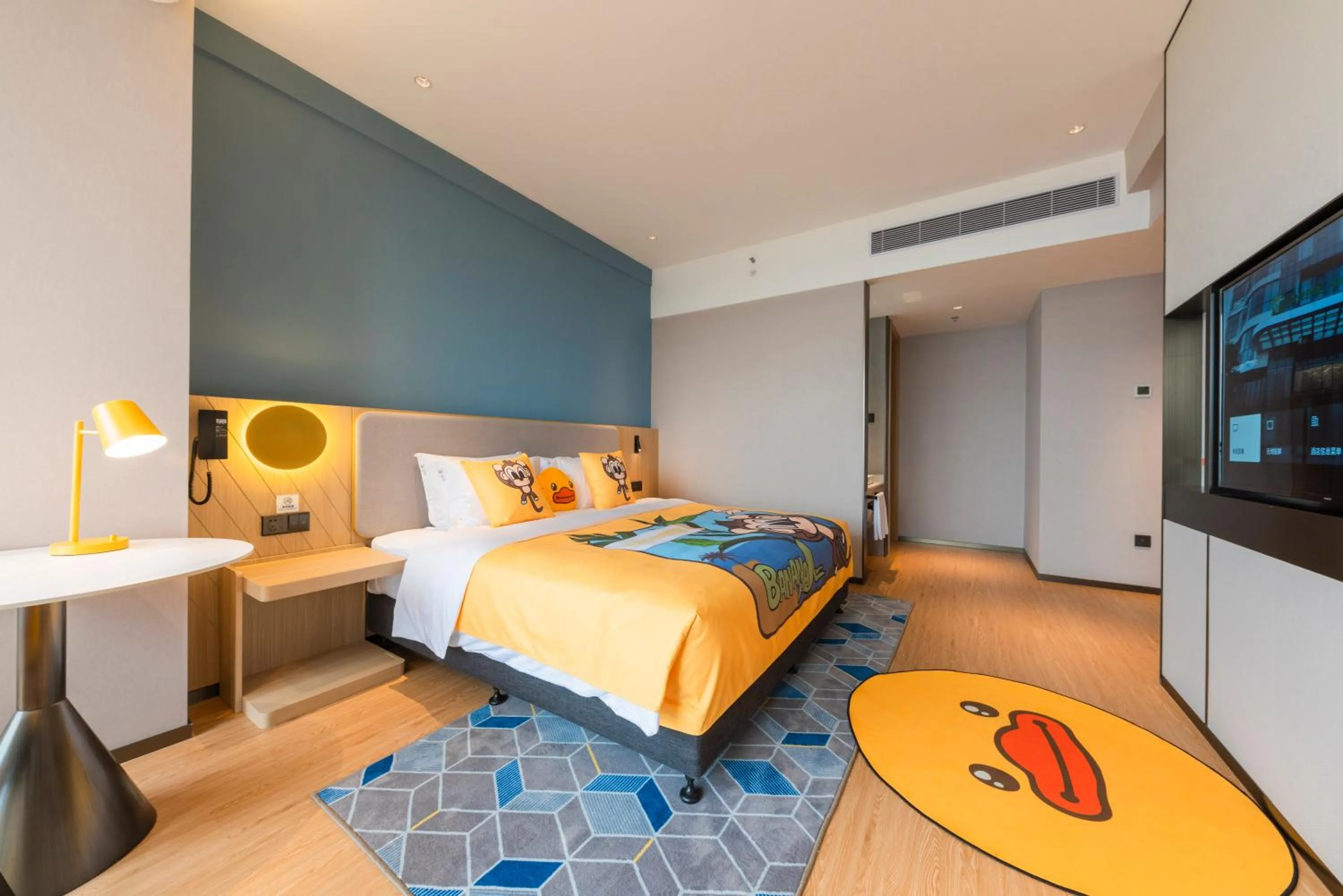 Bedroom, Bed in Holiday Inn Express Jiangmen Yinhu Bay by IHG