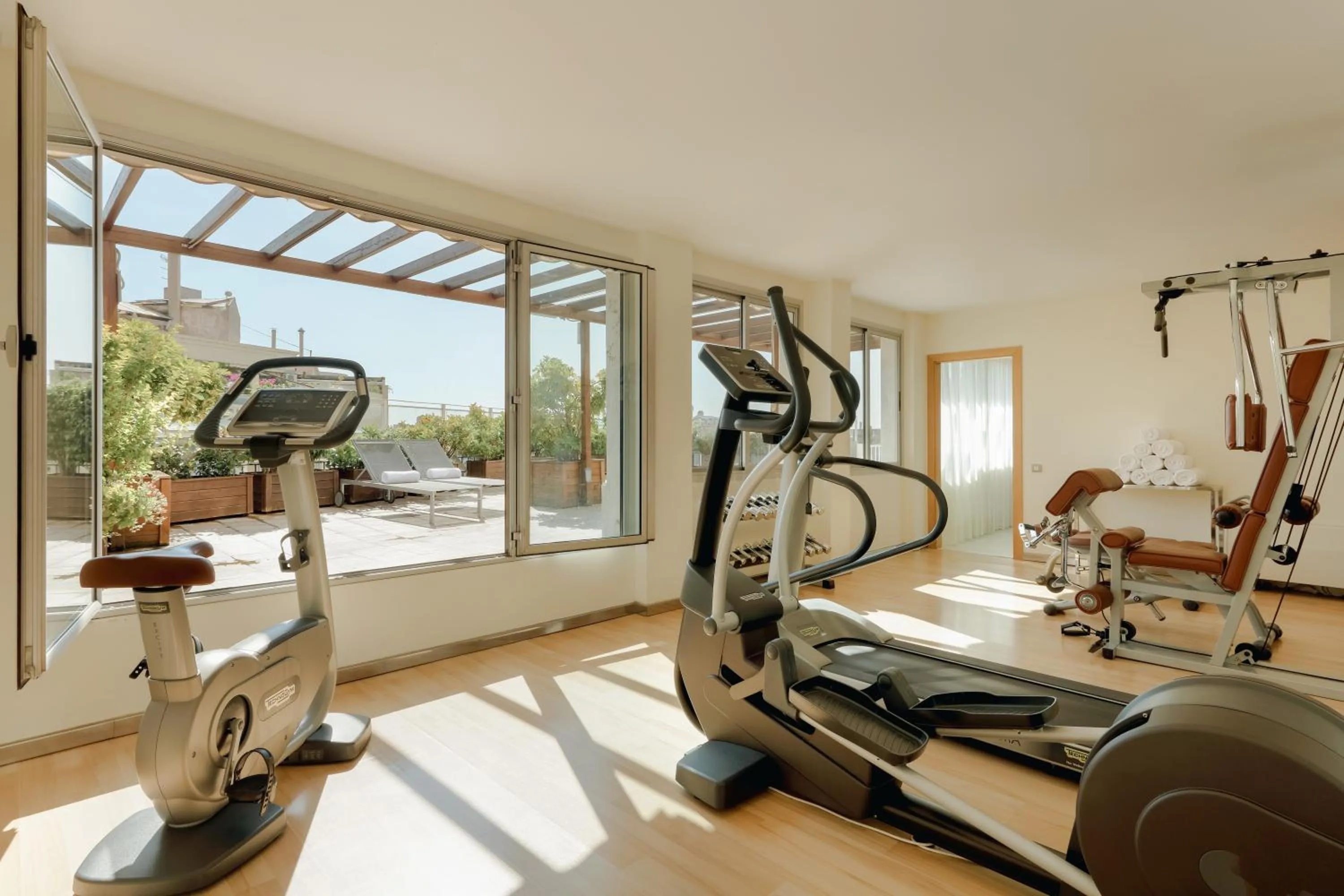 Fitness centre/facilities in Hesperia Barcelona Presidente