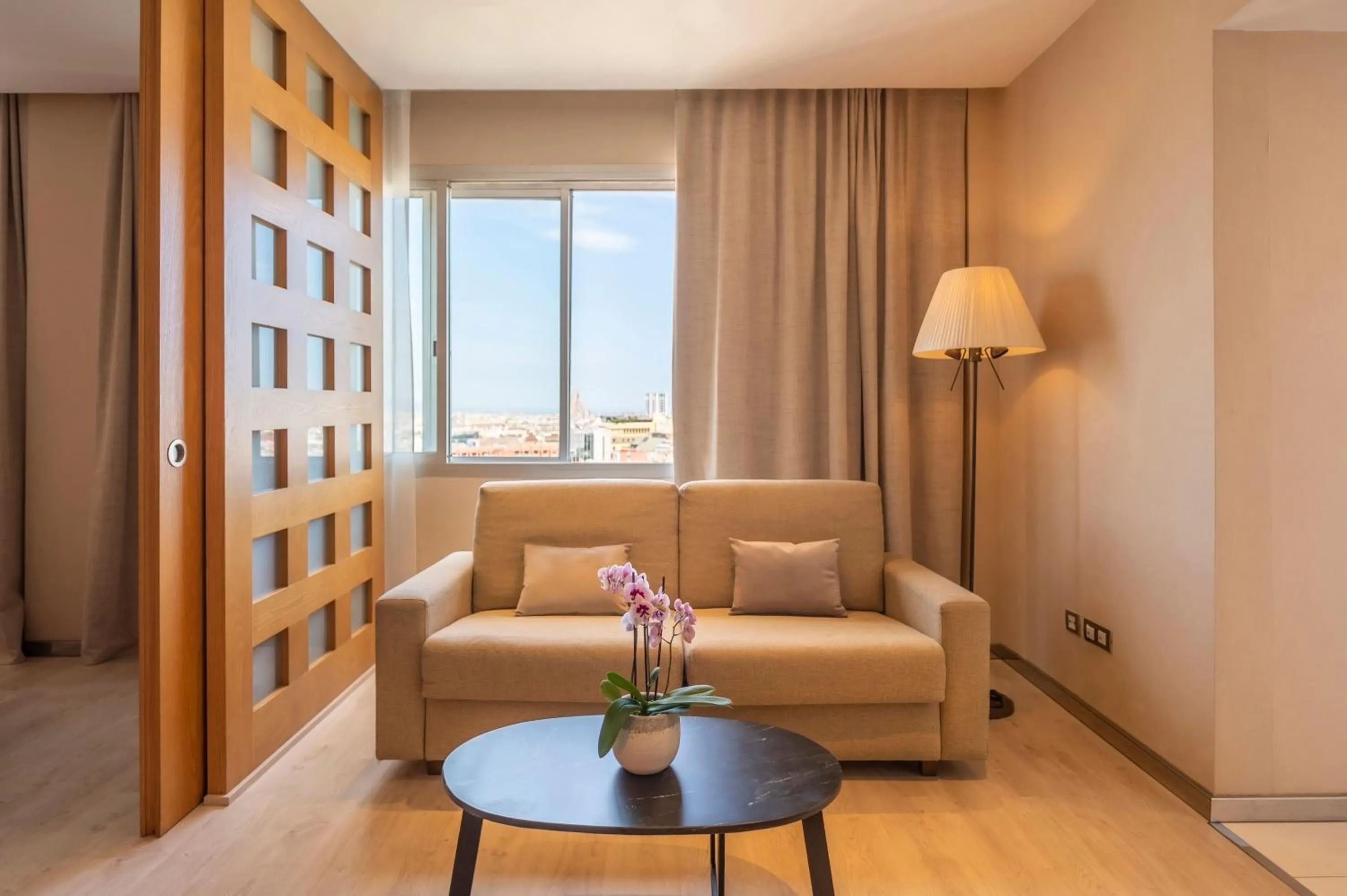 Living room in Hesperia Barcelona Presidente