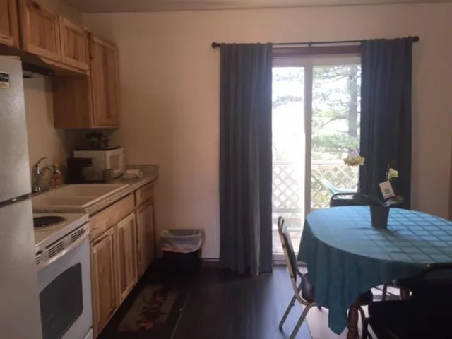 Kitchen or kitchenette in Milford Motel On the River