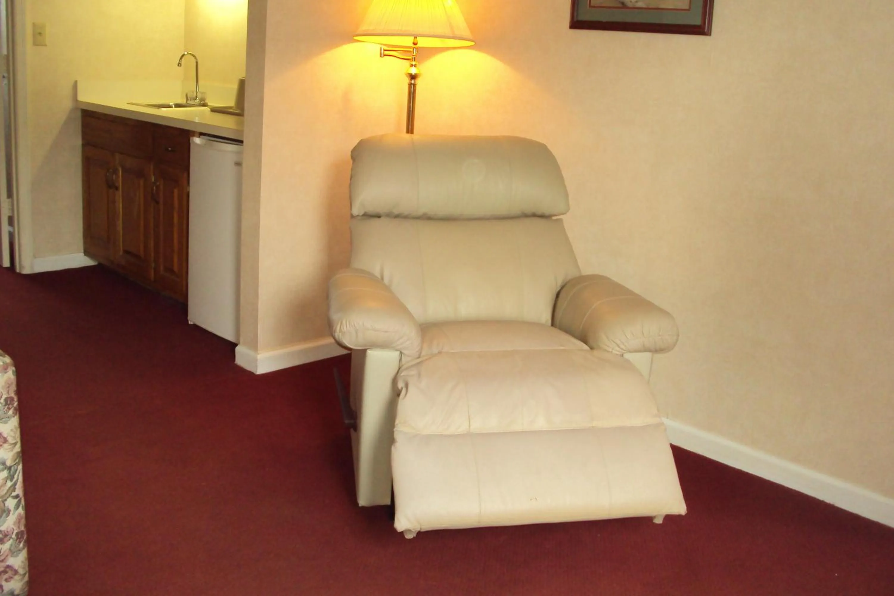 Kitchen or kitchenette in Executive Inn