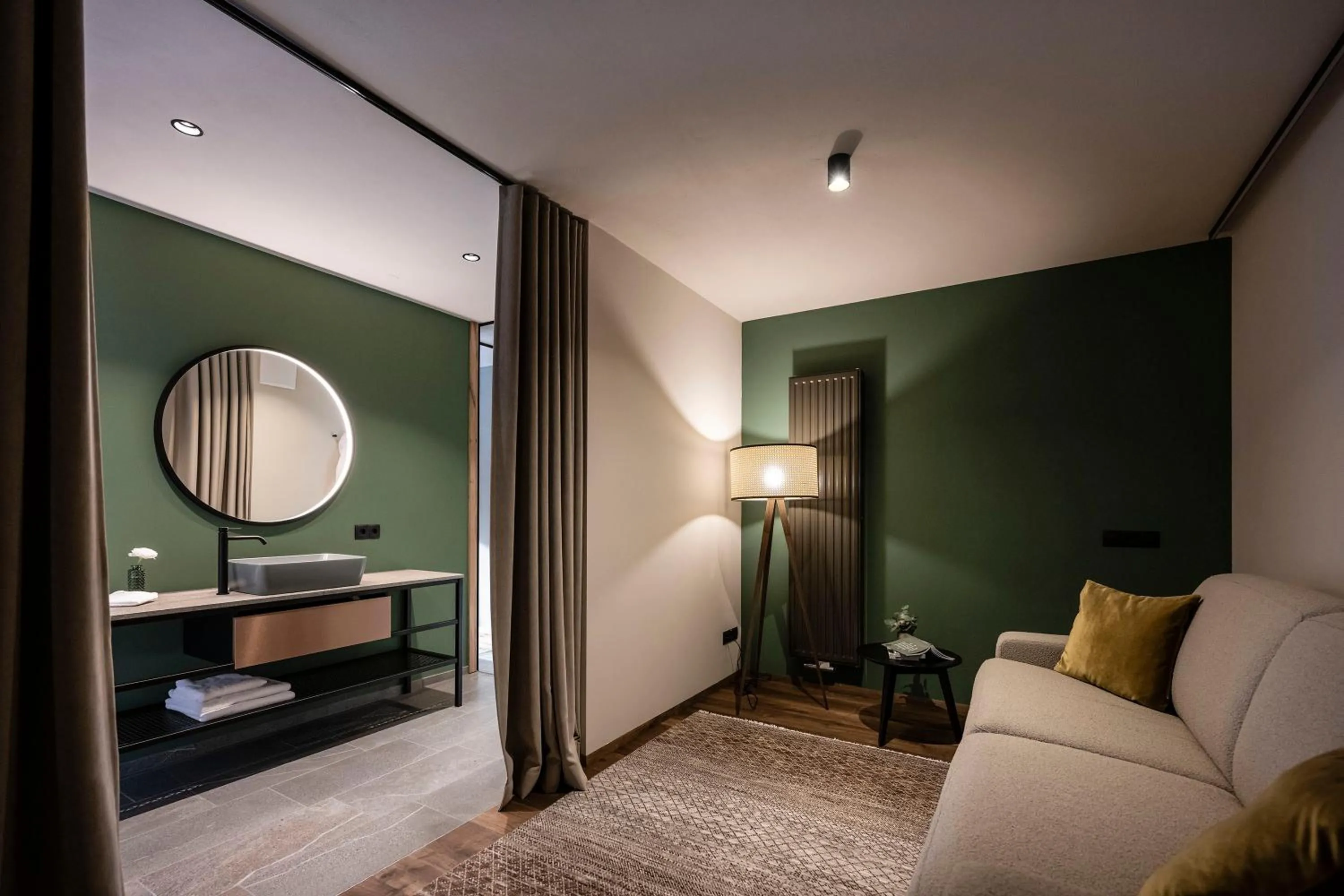 Living room, Bed in Aparthotel My Daum