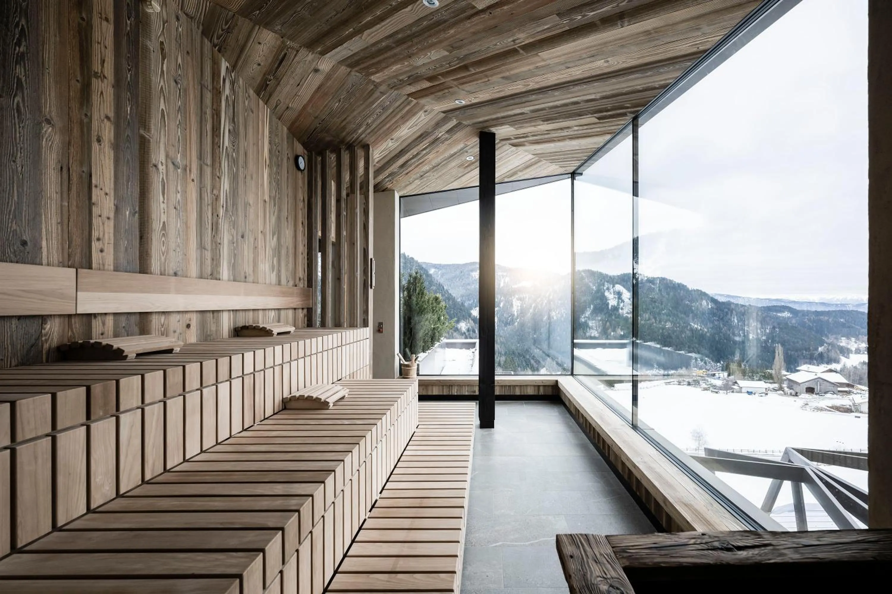 Sauna in Aparthotel My Daum