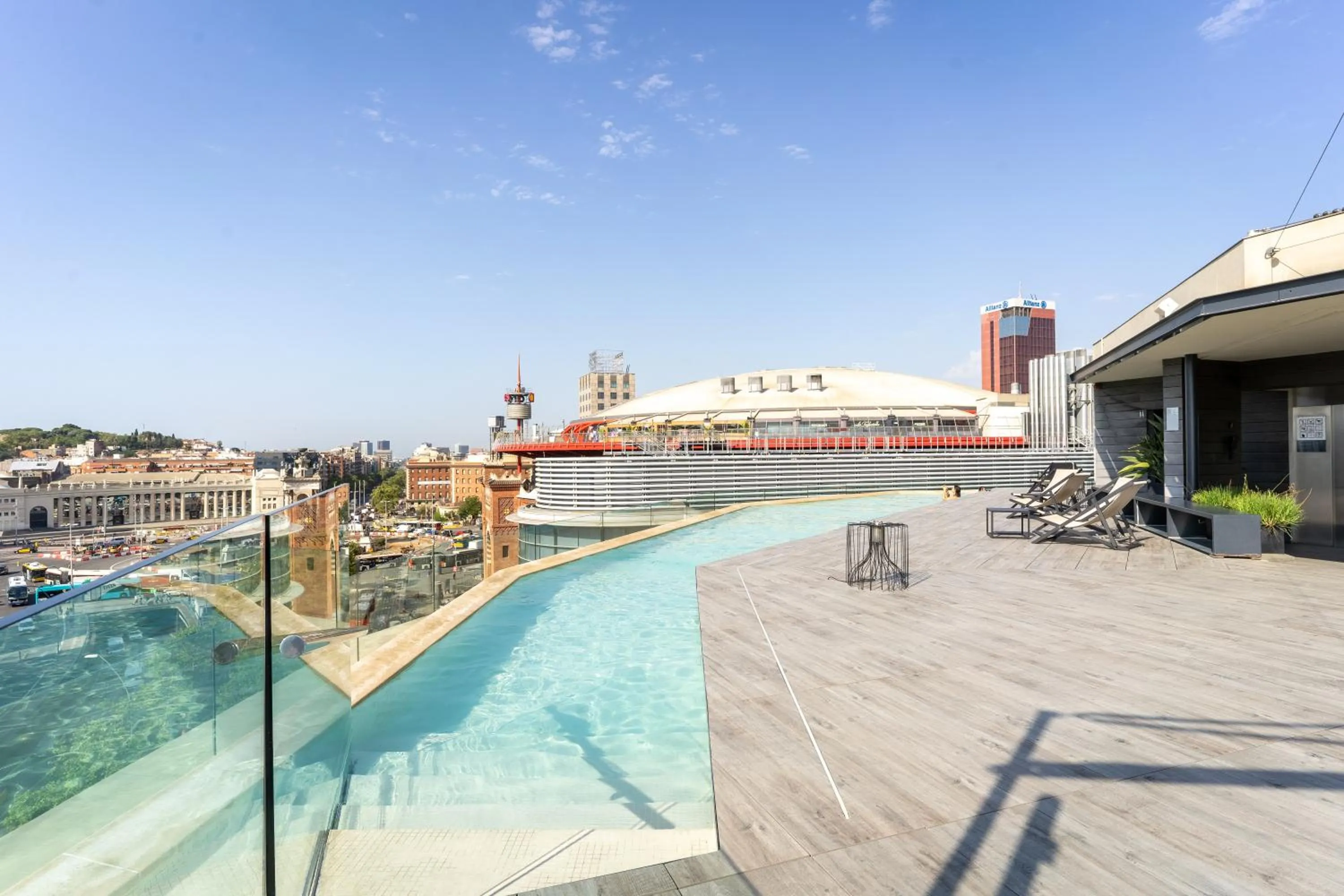 Swimming pool in B Hotel