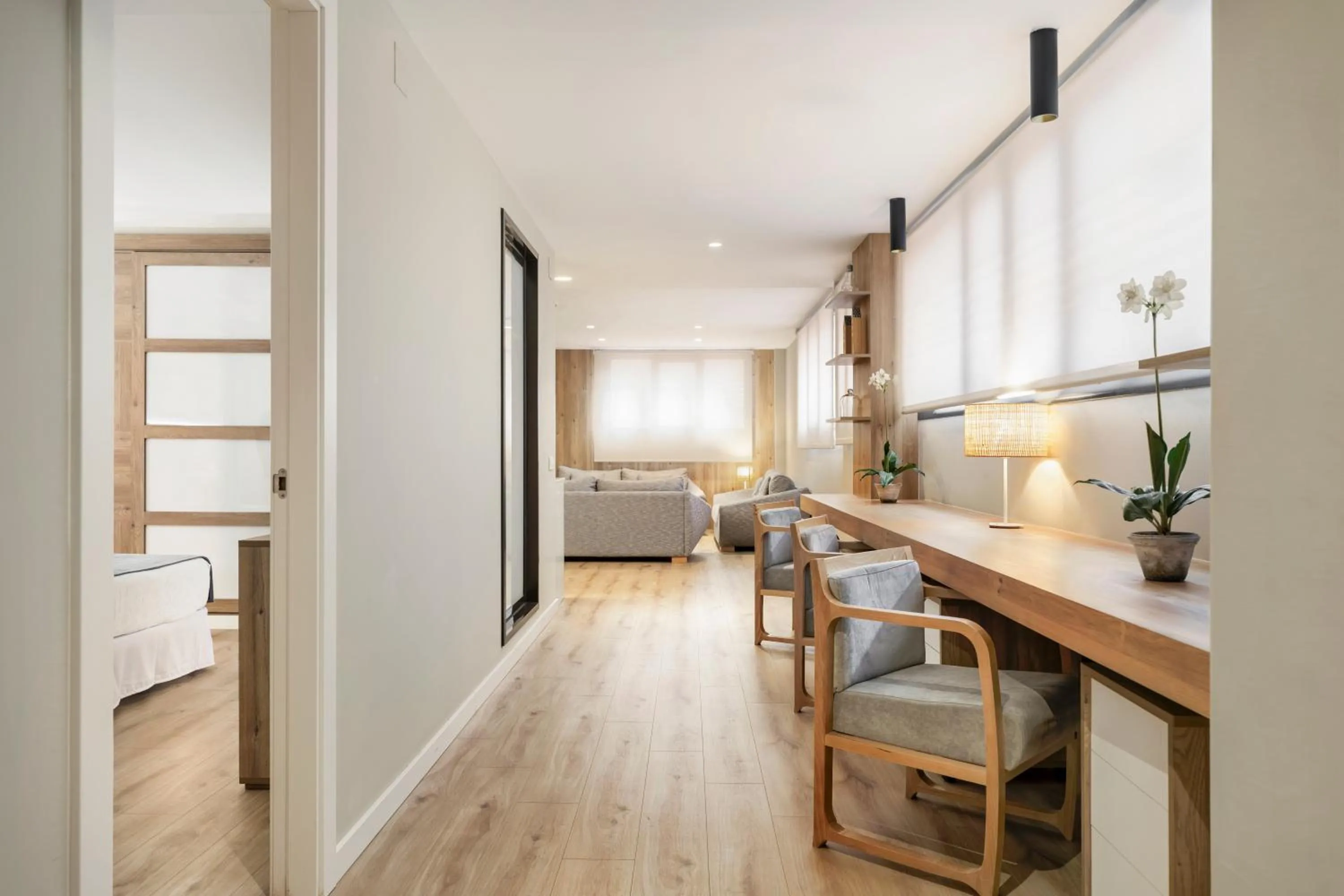 Living room, Bed in Hotel Best Auto Hogar