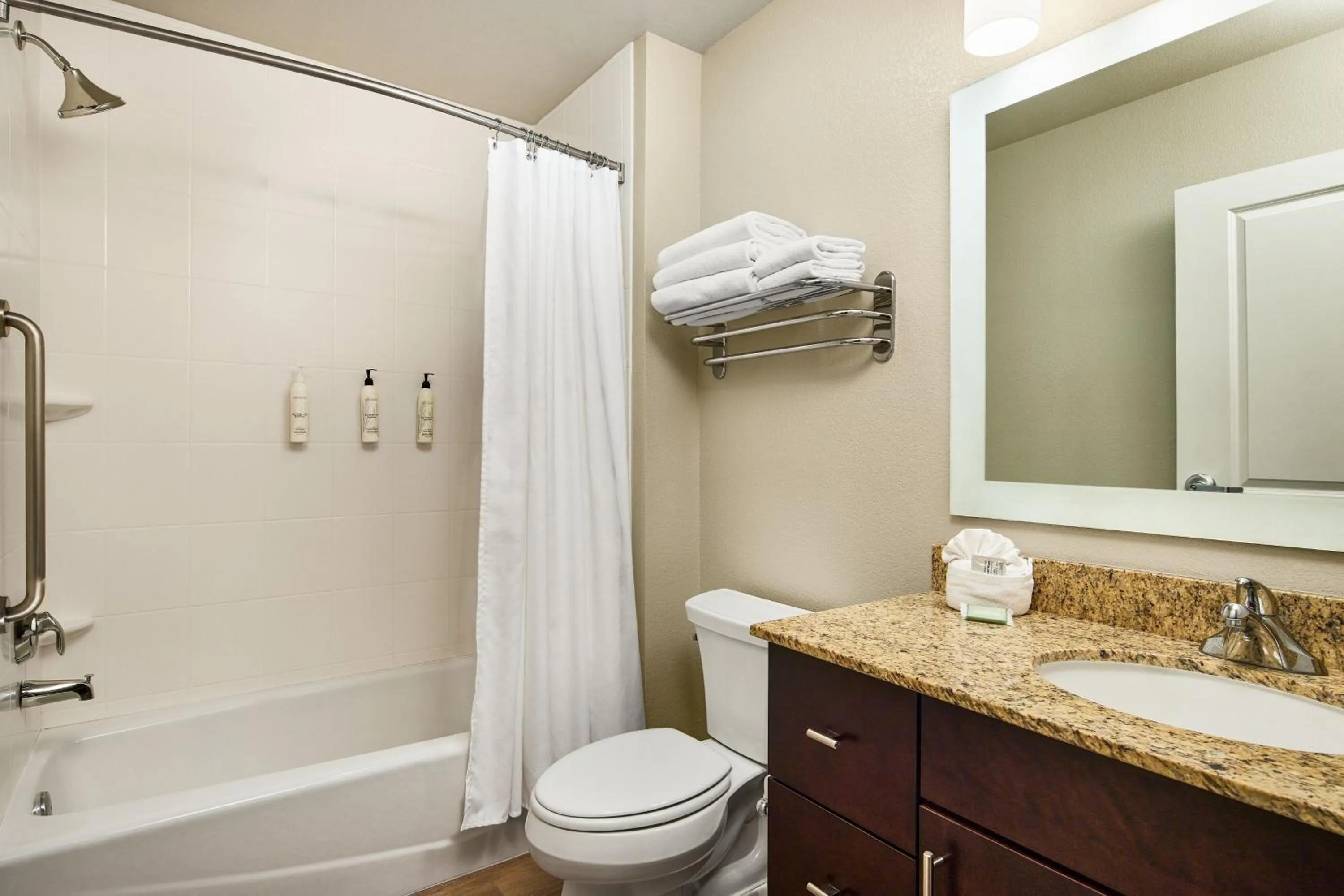 Bathroom in TownePlace Suites by Marriott Garden City