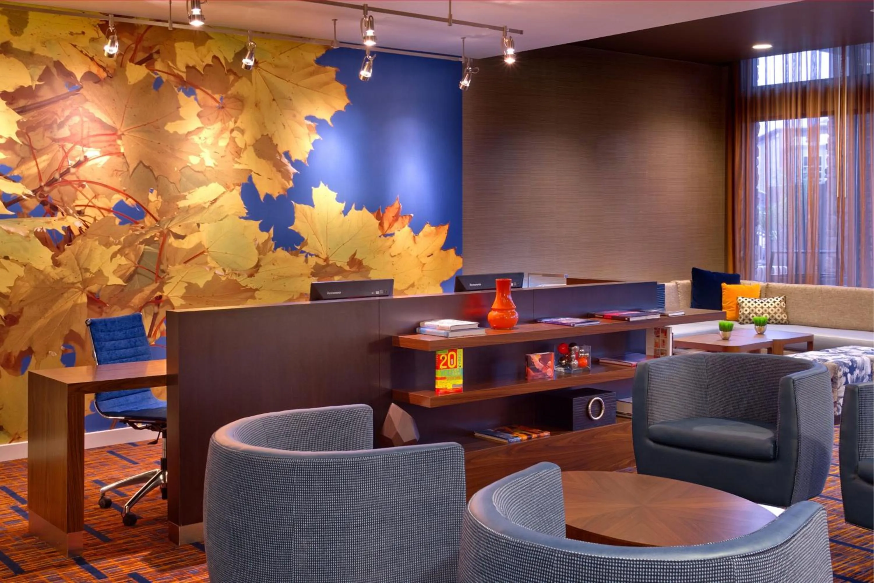 Lobby or reception in Courtyard by Marriott Lehi at Thanksgiving Point