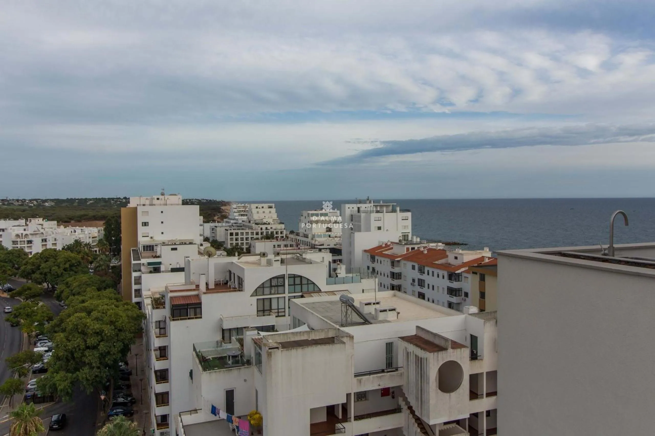 Balcony/Terrace in Apartment Terracos do Mar - By Dalma Portuguesa