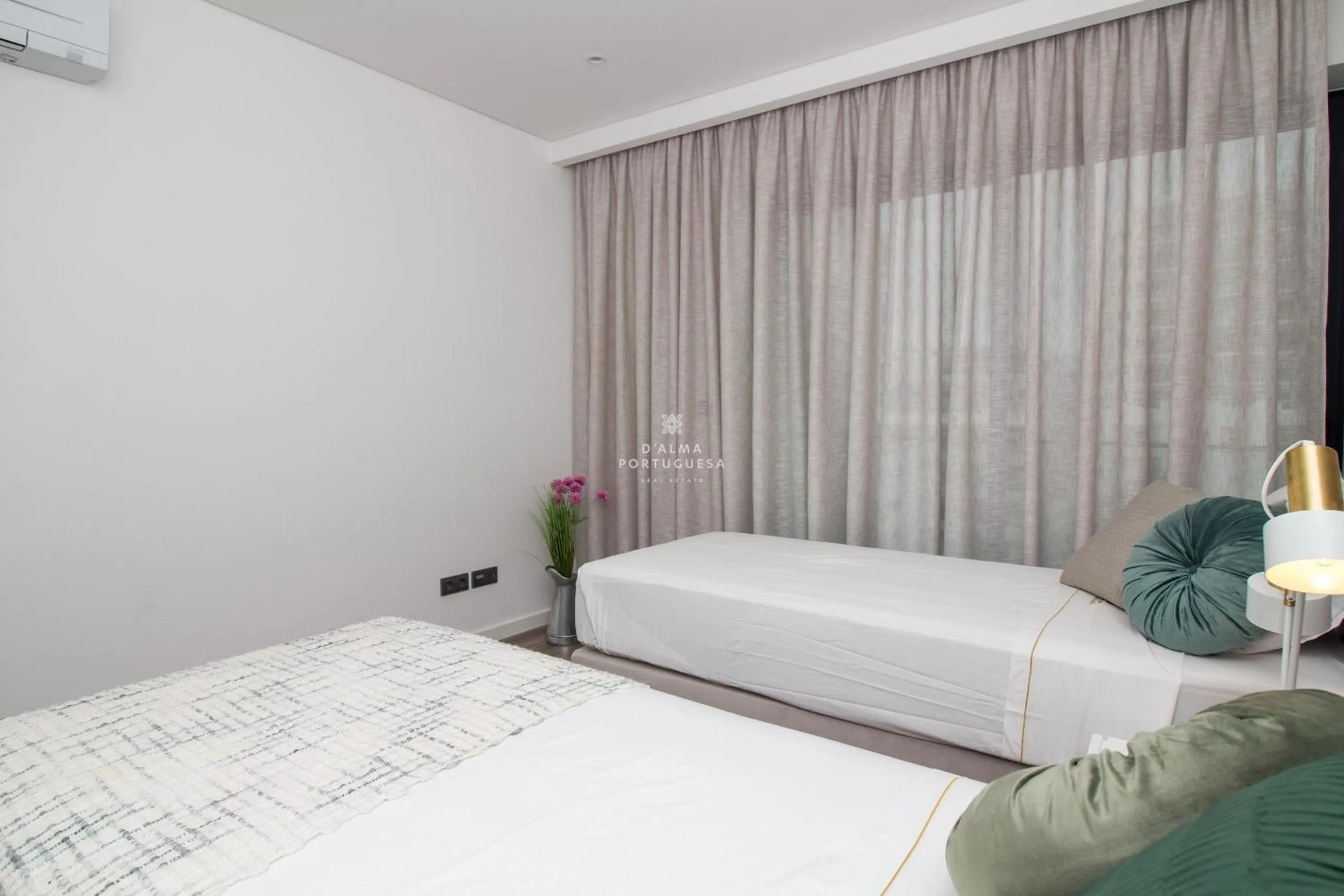 Bed in Apartment Terracos do Mar - By Dalma Portuguesa